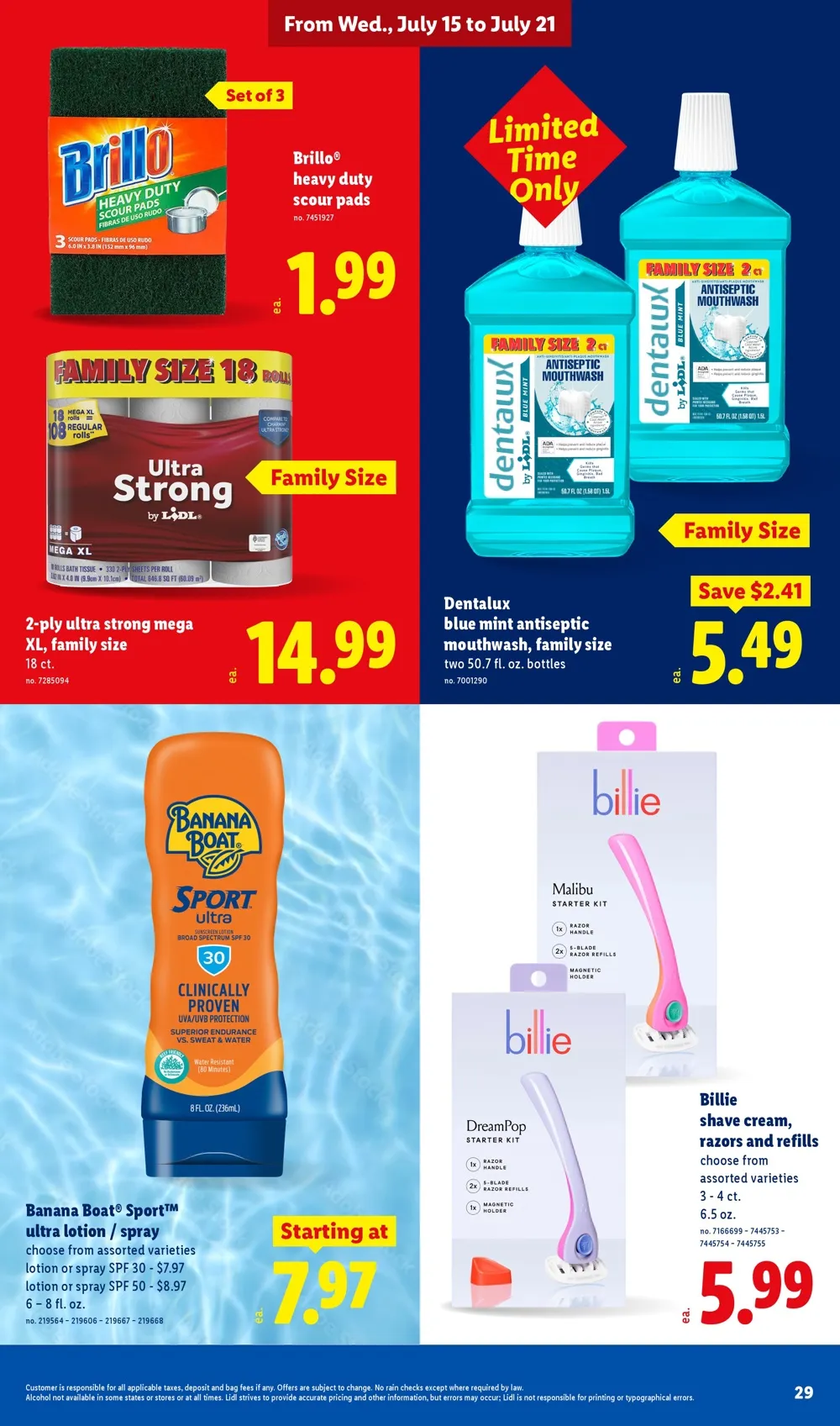 Lidl Weekly Ad Deals July 22 - 28, 2026 - Image 1 July 15 - 21