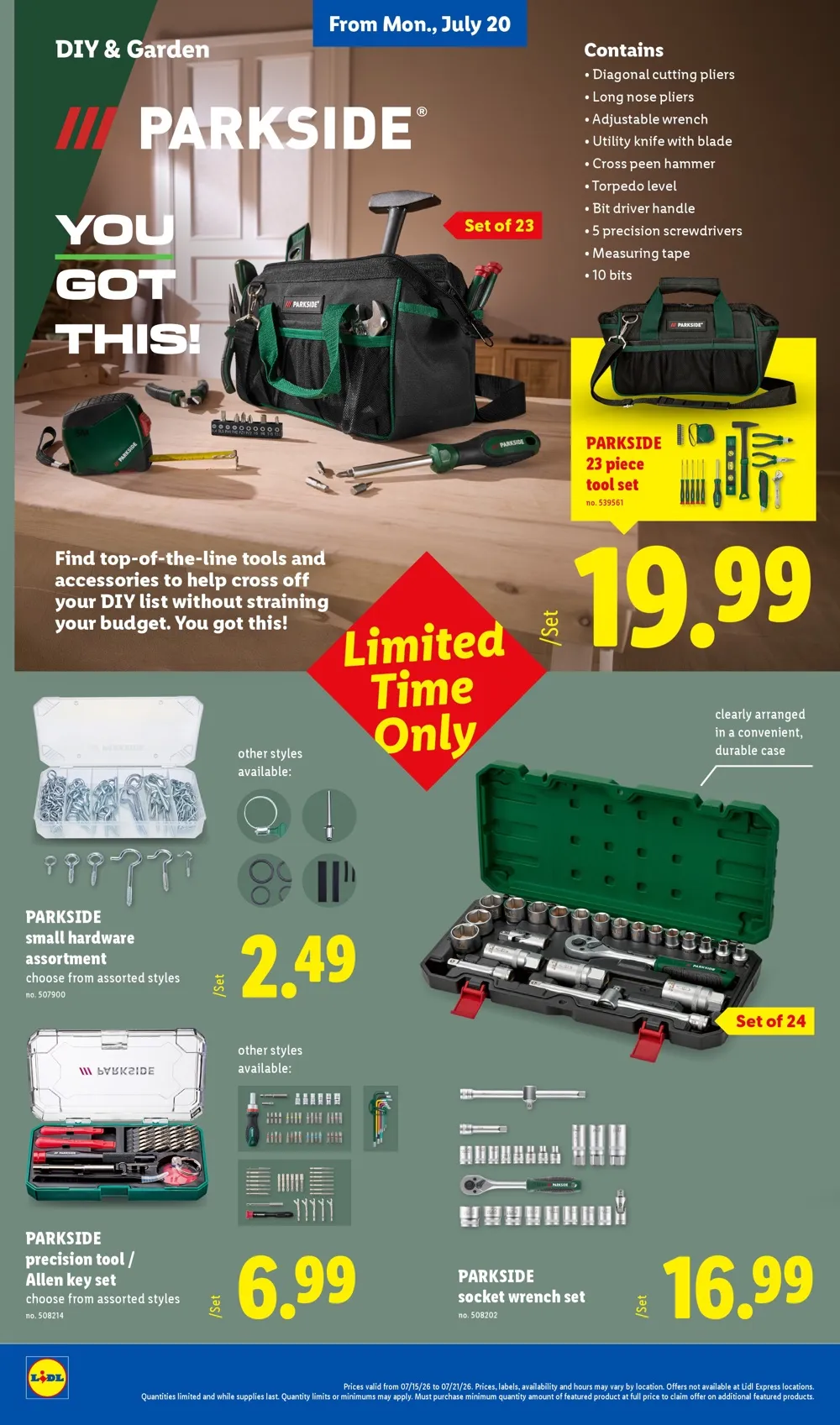 Lidl Weekly Ad Deals July 22 - 28, 2026 - Image 2 July 15 - 21