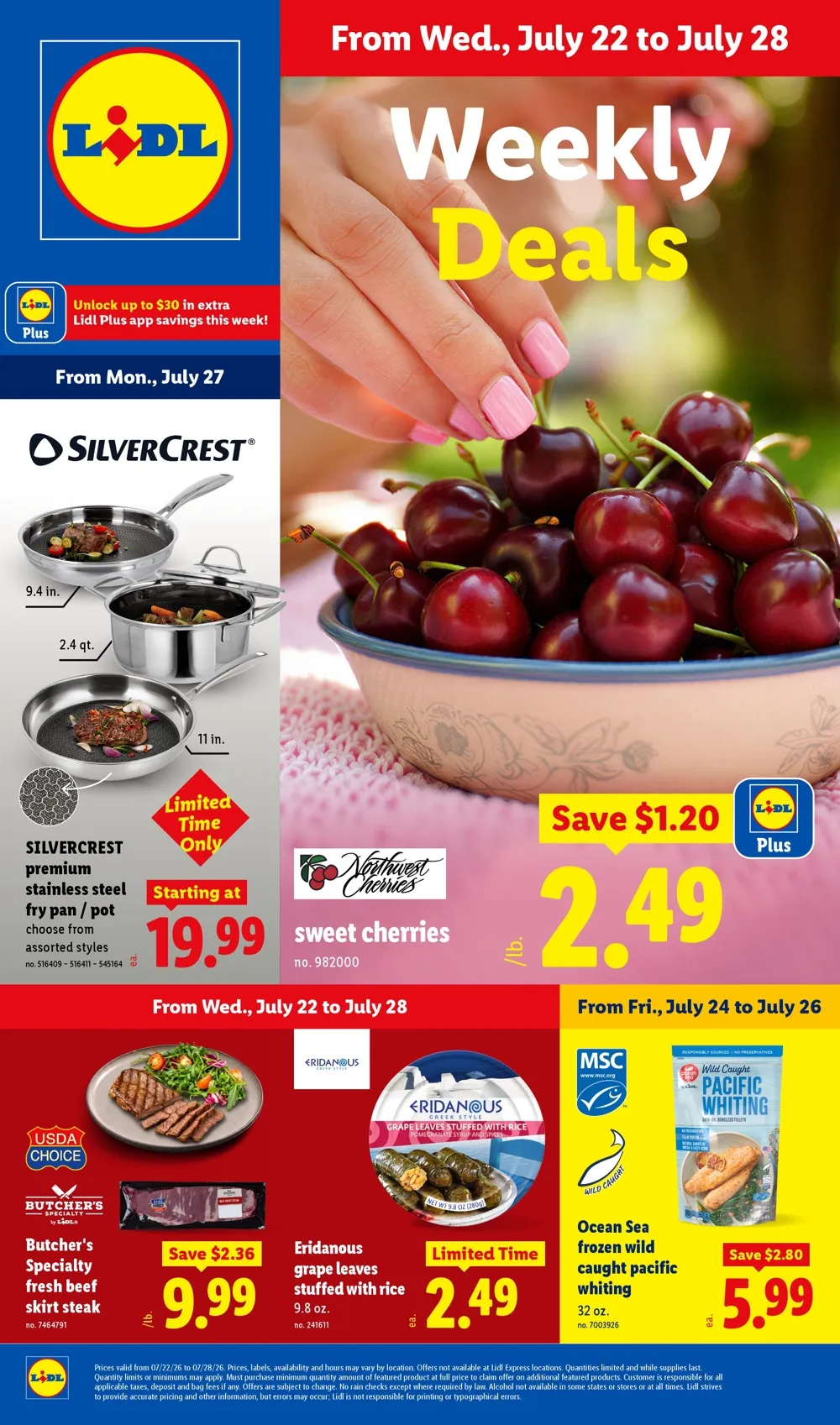 Lidl Weekly Ad Deals July 22 - 28, 2026 - Image 1 July 22 - 28