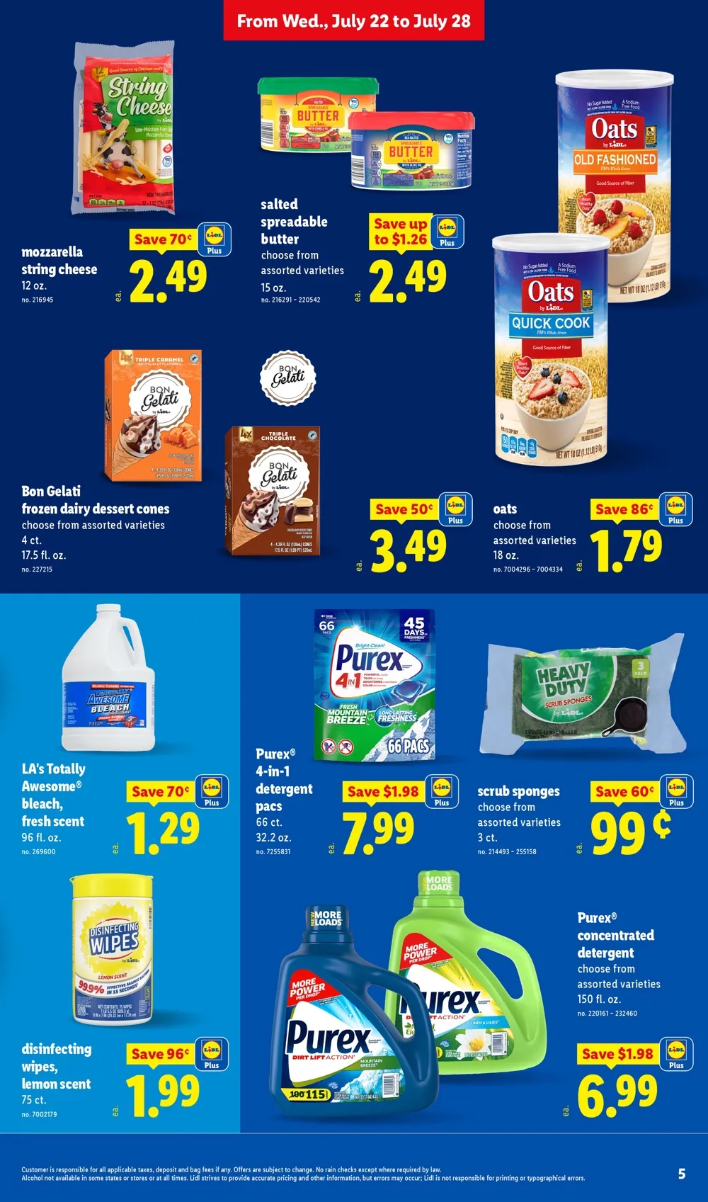 Lidl Weekly Ad Deals July 22 - 28, 2026 - Image 1 July 22 - 28