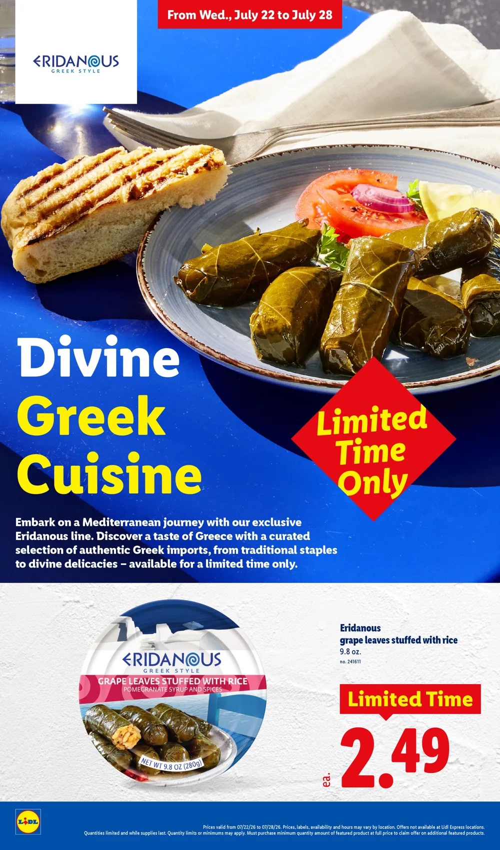 Lidl Weekly Ad Deals July 22 - 28, 2026 - Image 2 July 22 - 28