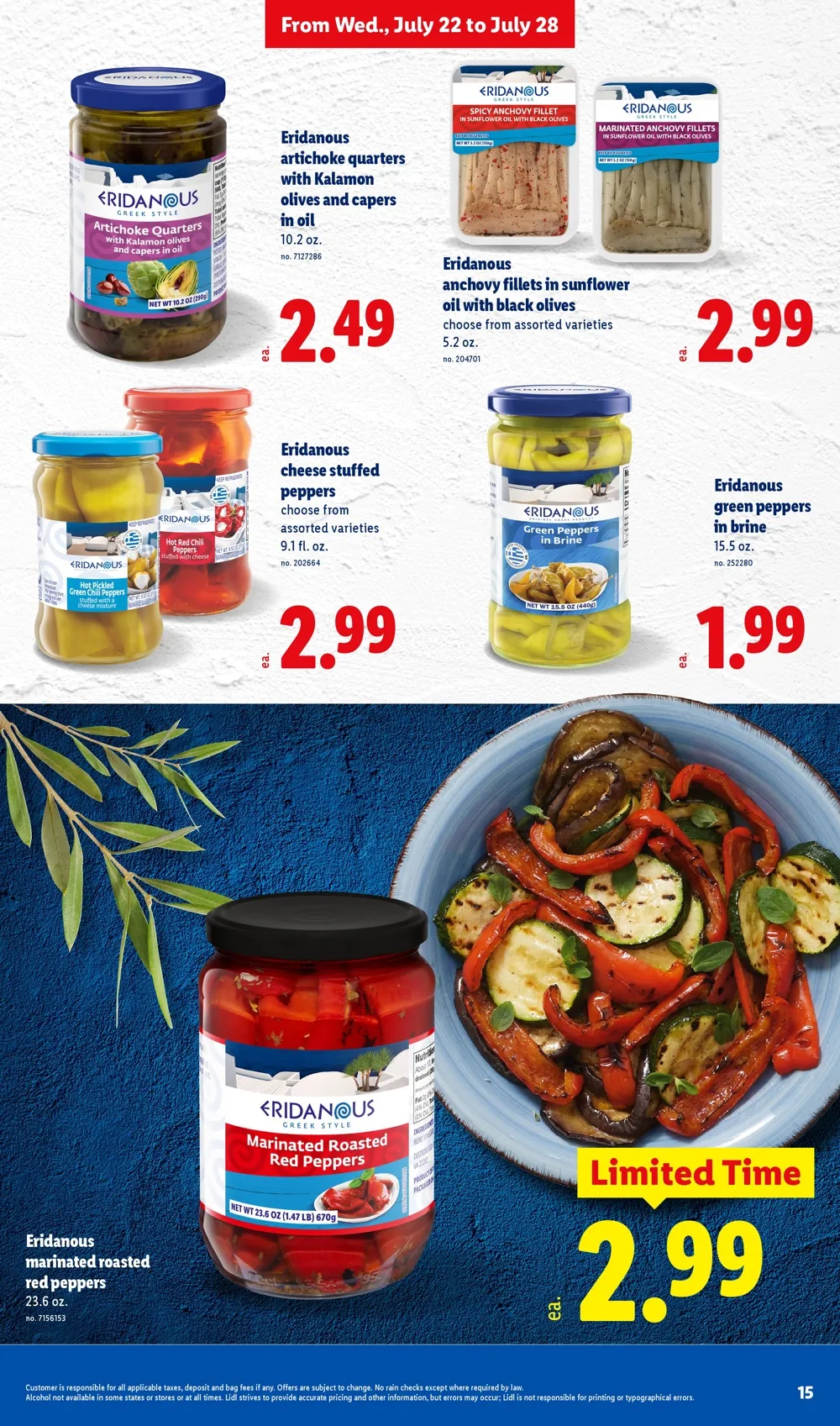 Lidl Weekly Ad Deals July 22 - 28, 2026 - Image 3 July 22 - 28