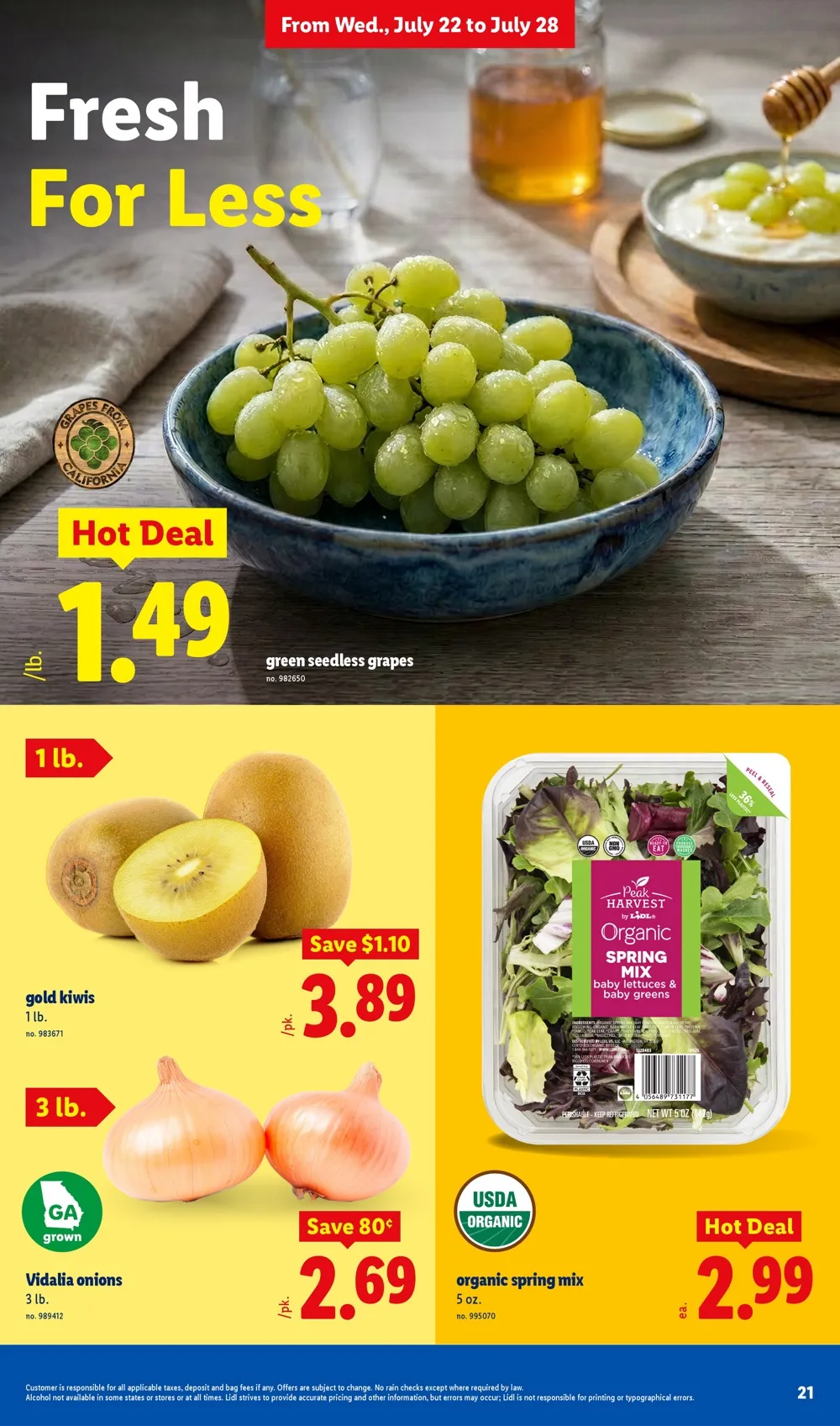 Lidl Weekly Ad Deals July 22 - 28, 2026 - Image 1 July 22 - 28