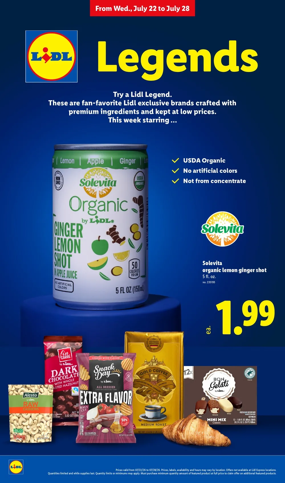 Lidl Weekly Ad Deals July 22 - 28, 2026 - Image 2 July 22 - 28