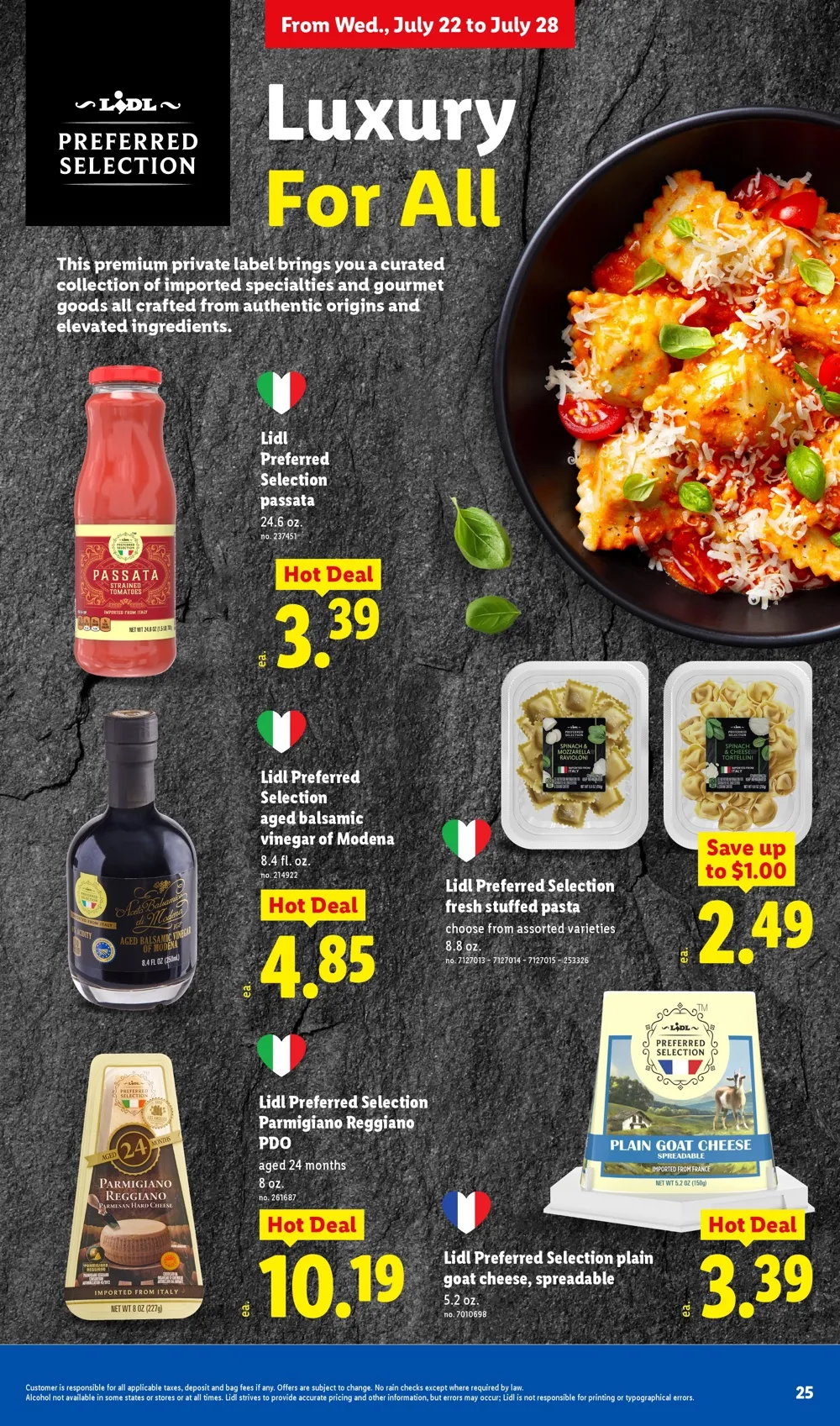 Lidl Weekly Ad Deals July 22 - 28, 2026 - Image 1 July 22 - 28