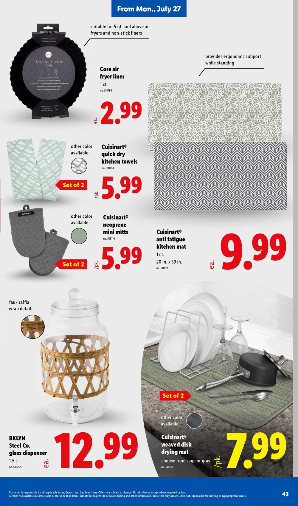 Lidl Weekly Ad Deals July 22 - 28, 2026 - Image 3 July 22 - 28