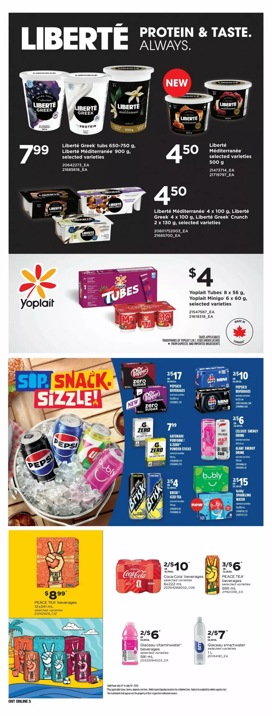 Loblaws Flyer July 23 - 29, 2026 - Image 1 July 23 - 29