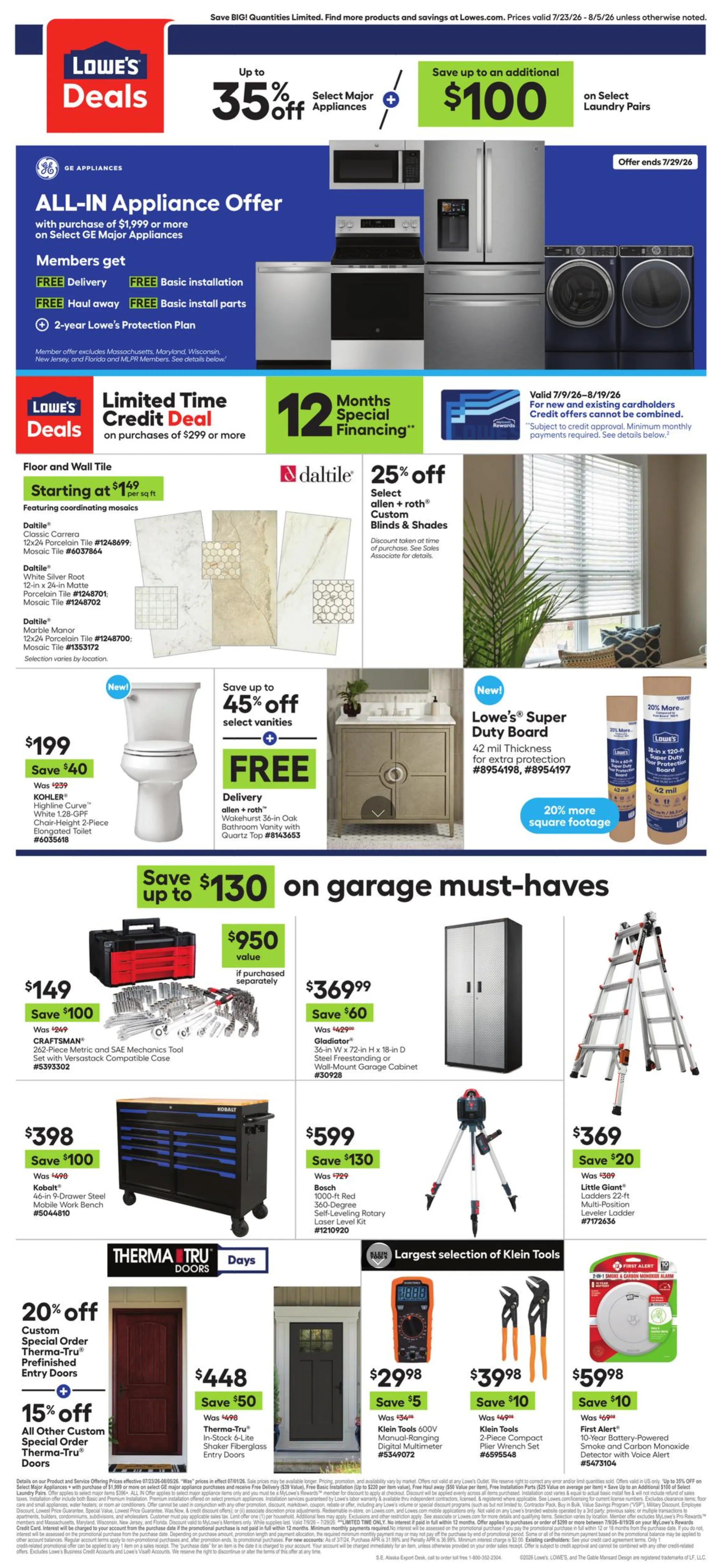 Lowe'S Weekly Ad July 23 - August 5, 2026 - Image 2 July 23 - August 5