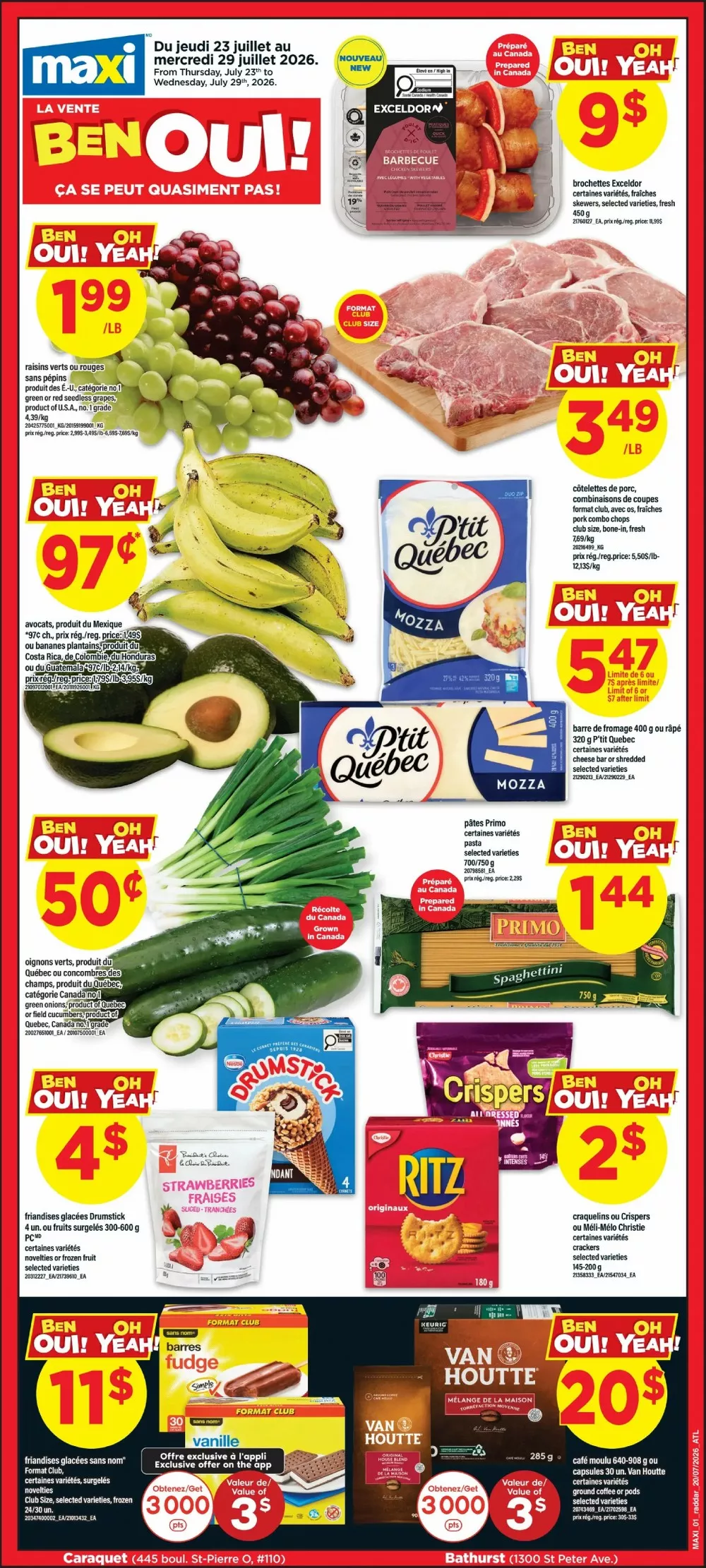 Maxi Flyer July 23 - 29, 2026 - Image 1 July 23 - 29