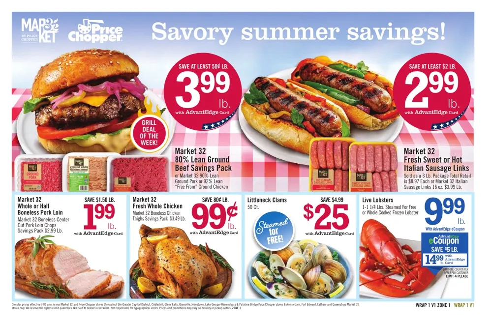 Price Chopper Weekly Ad Deals July 19 - 25, 2026 - Image 1 July 19 - 25