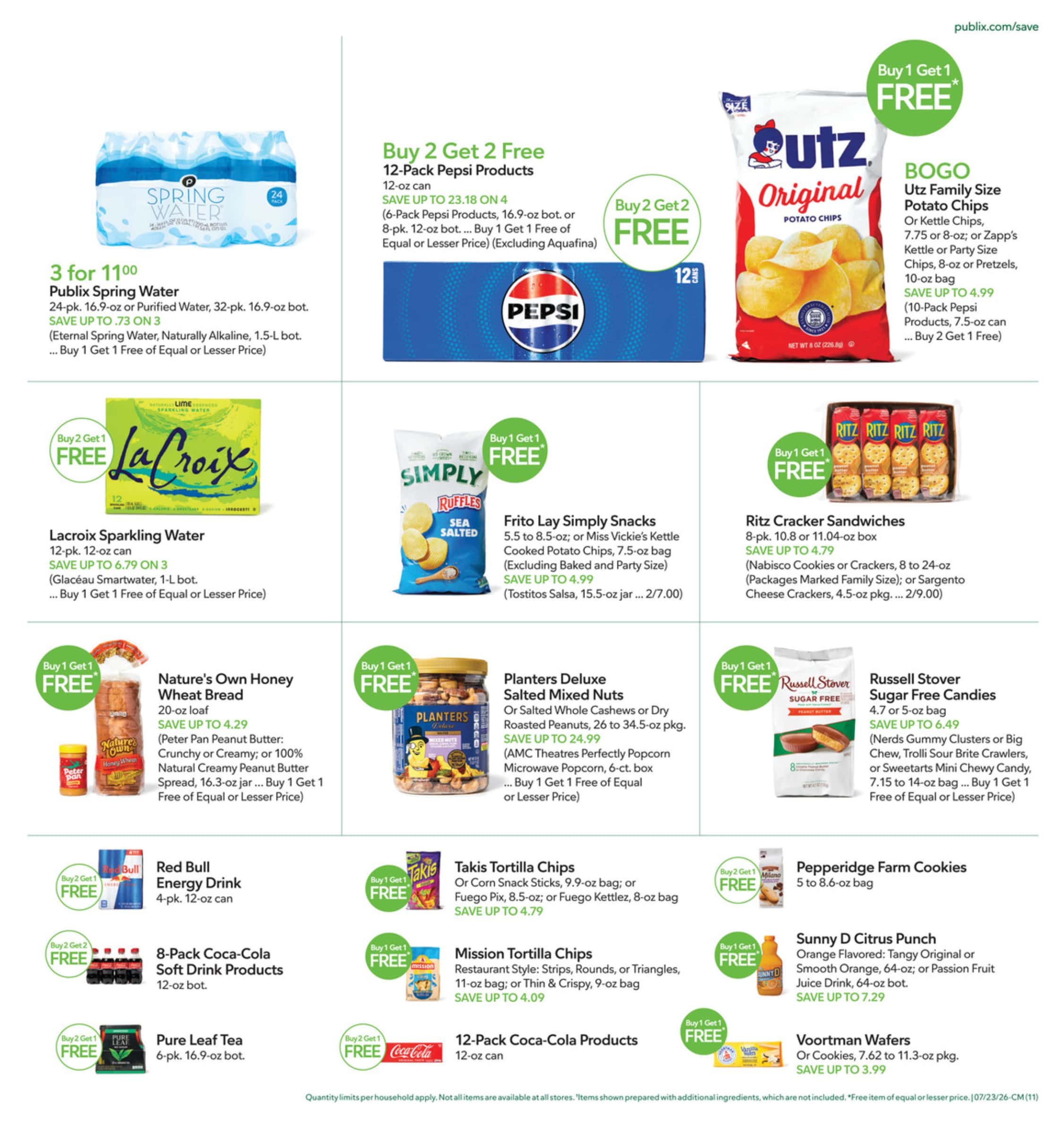 Publix Weekly Ad Deals July 22 - 28, 2026 - Image 1 July 22 - 28