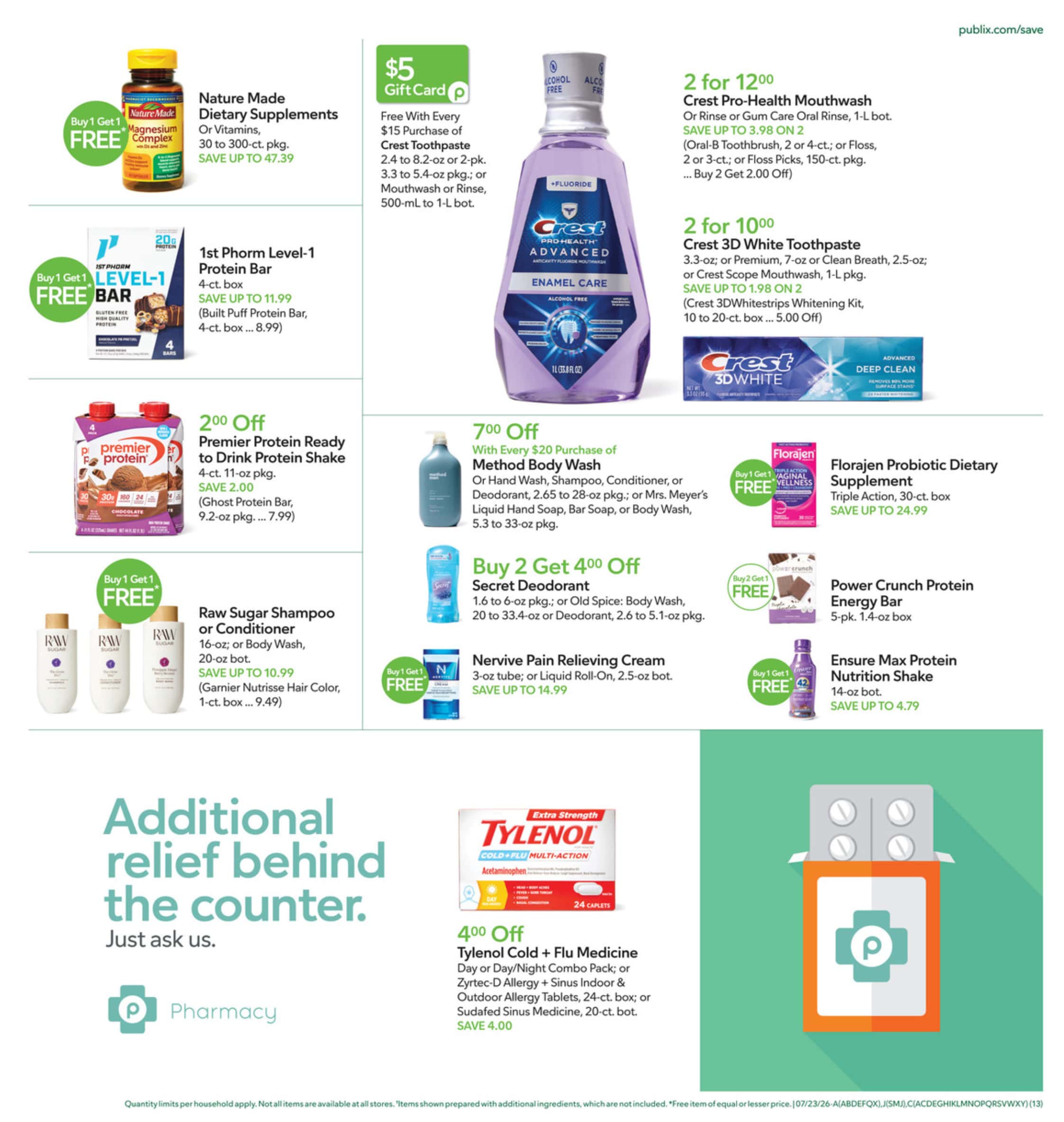 Publix Weekly Ad Deals July 22 - 28, 2026 - Image 1 July 22 - 28