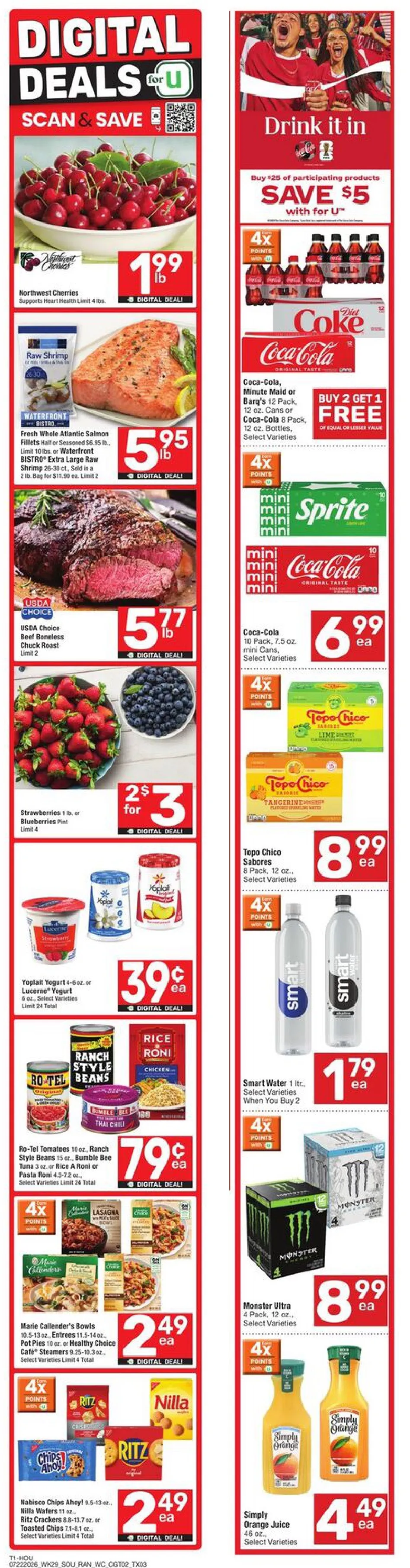 Randalls Weekly Ad Deals July 22 - 28, 2026 - Image 2 July 22 - 28
