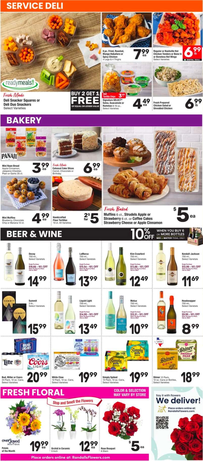 Randalls Weekly Ad Deals July 22 - 28, 2026 - Image 1 July 15 - 21