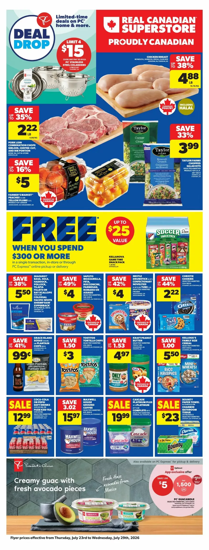 Real Canadian Superstore Flyer July 30 - August 5, 2026 - Image 1 July 23 - 29