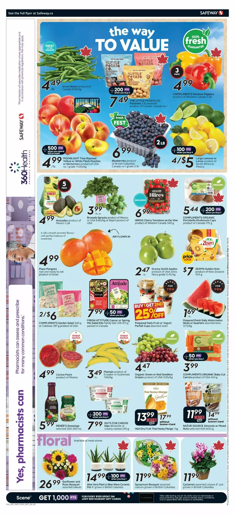 Safeway Flyer July 30 - August 5, 2026 - Image 1 July 23 - 29