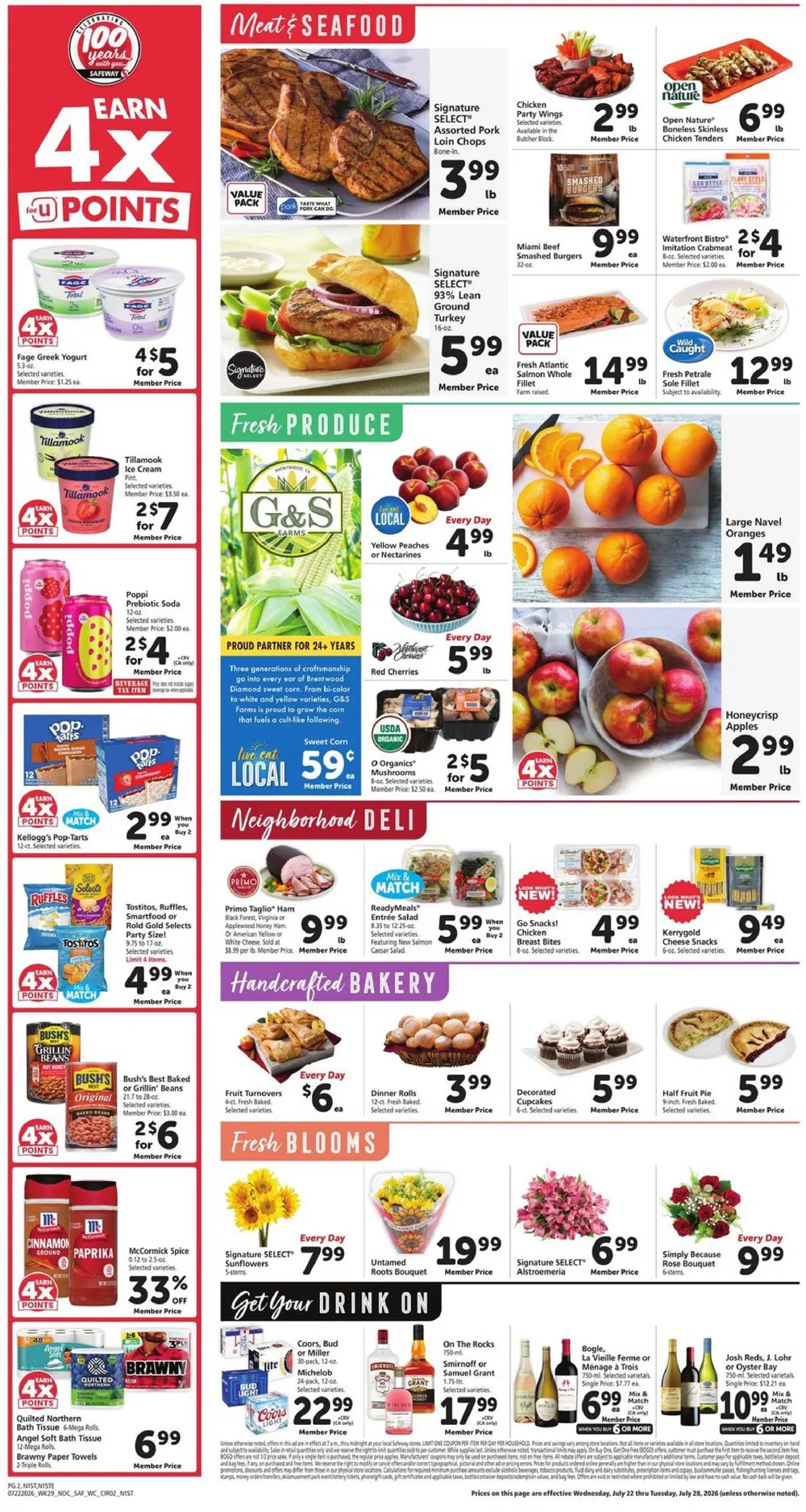 Safeway Weekly Ad Deals July 22 - 28, 2026 - Image 2 July 22 - 28