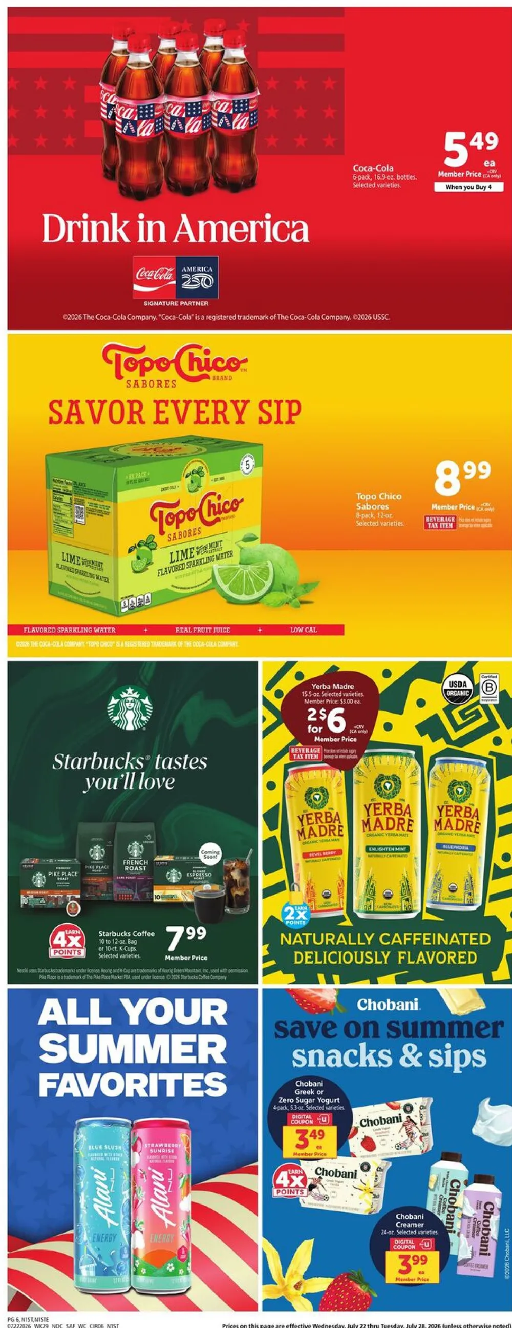 Safeway Weekly Ad Deals July 22 - 28, 2026 - Image 2 July 22 - 28