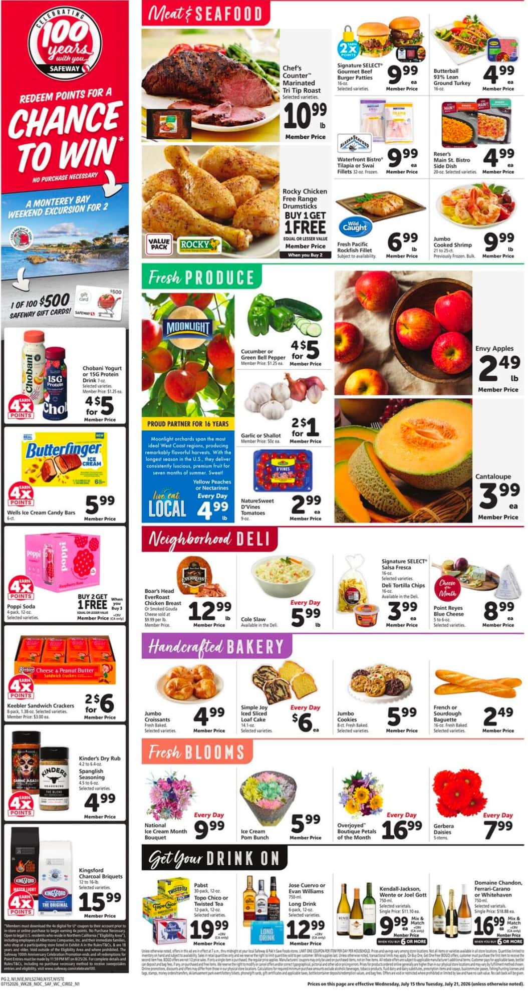 Safeway Weekly Ad Deals July 22 - 28, 2026 - Image 2 July 15 - 21