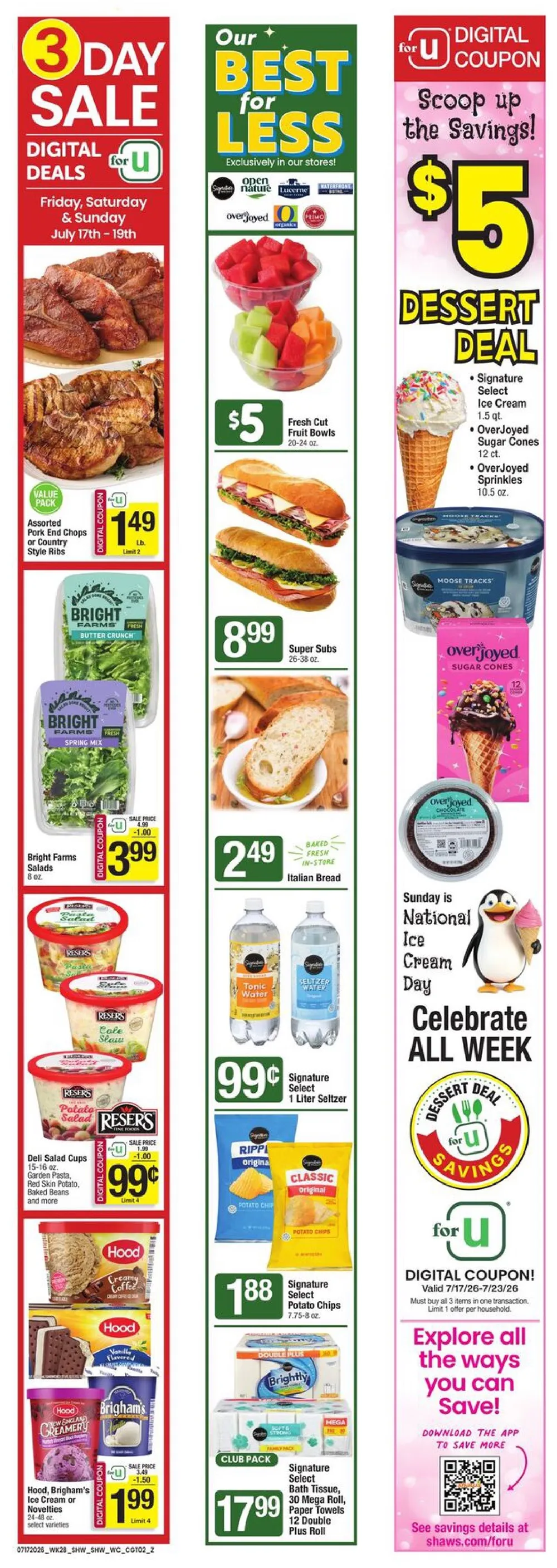 Shaw’s Weekly Ad Deals July 17 - 23, 2026 - Image 2 July 17 - 23