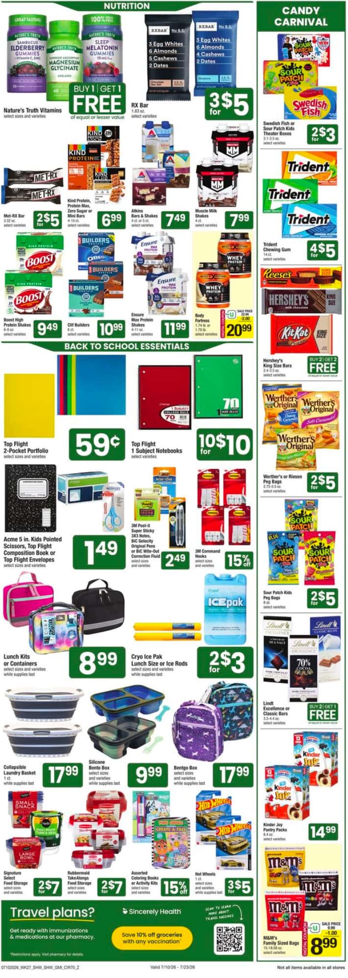 Shaw’s Weekly Ad Deals July 17 - 23, 2026 - Image 1 July 10 - 16