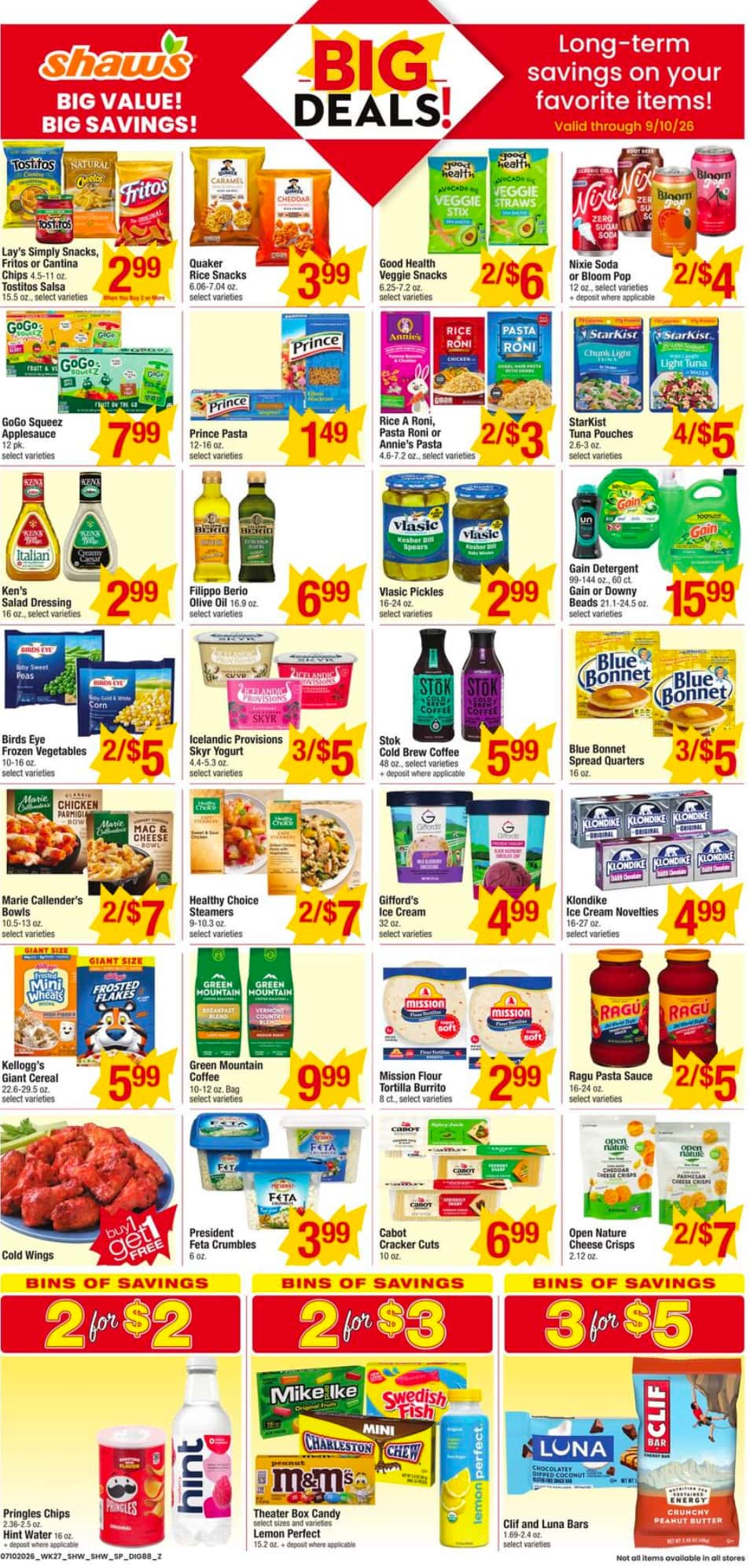 Shaw’s Weekly Ad Deals July 17 - 23, 2026 - Image 2 July 10 - 16