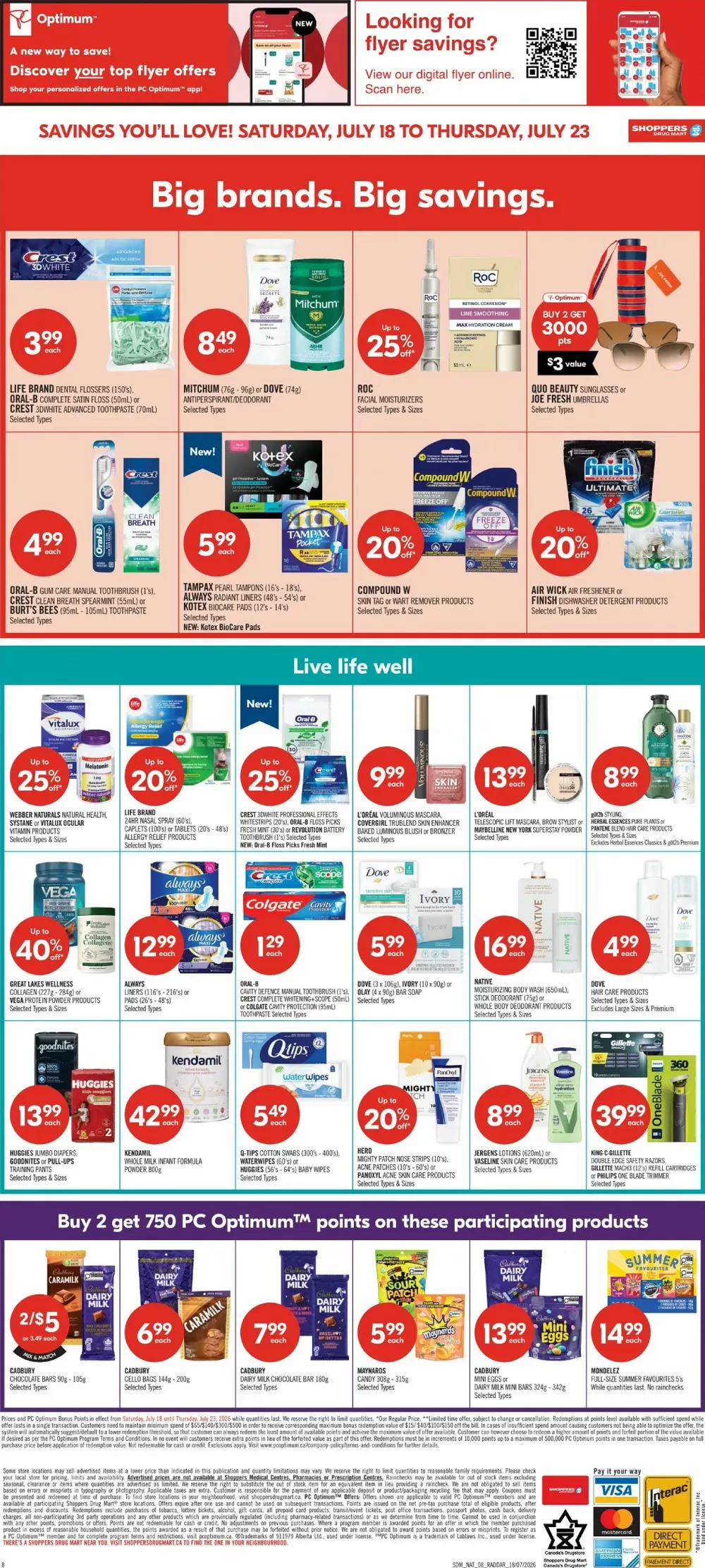 Shoppers Drug Mart Flyer July 18 - 24, 2026 - Image 2 July 18 - 24