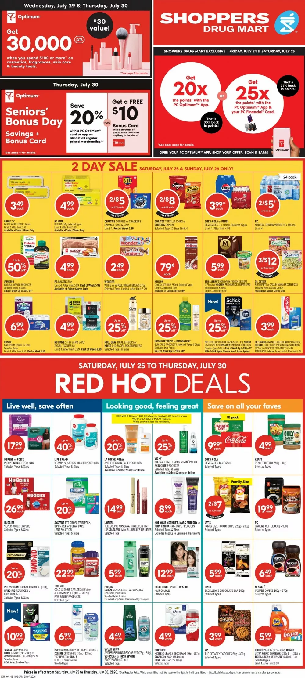 Shoppers Drug Mart Flyer July 25 - 31, 2026 - Image 1 July 25 - 31