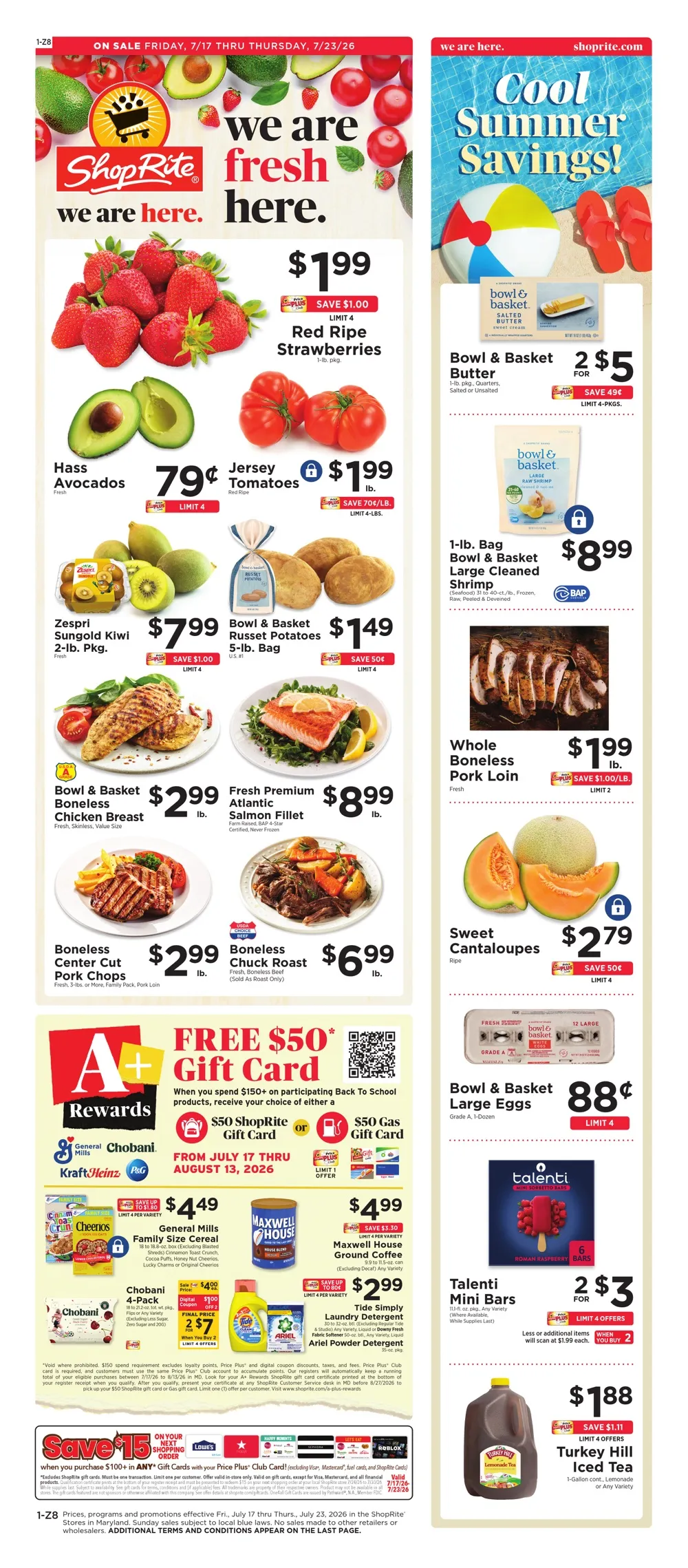 Shoprite Weekly Ad Deals July 19 - 25, 2026 - Image 1 July 19 - 25