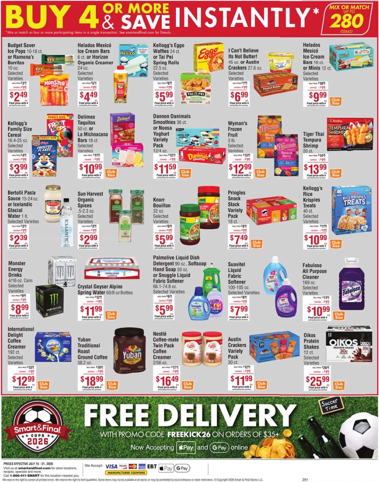 Smart And Final Weekly Ad July 22 - 28, 2026 - Image 2 July 15 - 21