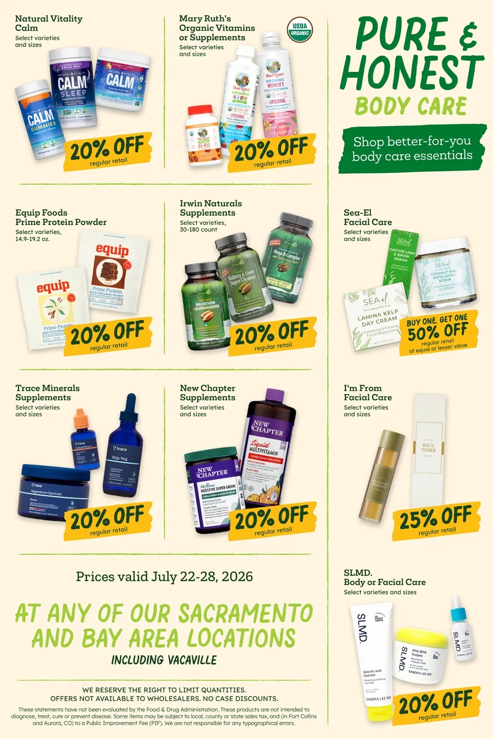 Sprouts Weekly Ad July 22 - 28, 2026 - Image 2 July 22 - 28