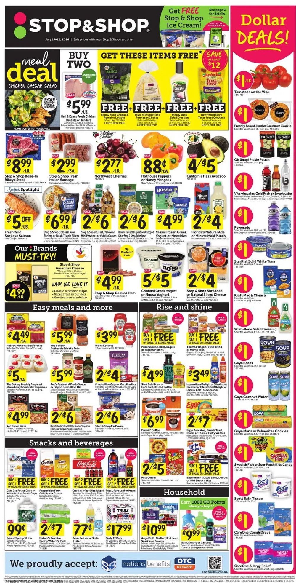 Stop And Shop Weekly Ad July 17 – 23, 2026 - Image 1 July 17 - 23