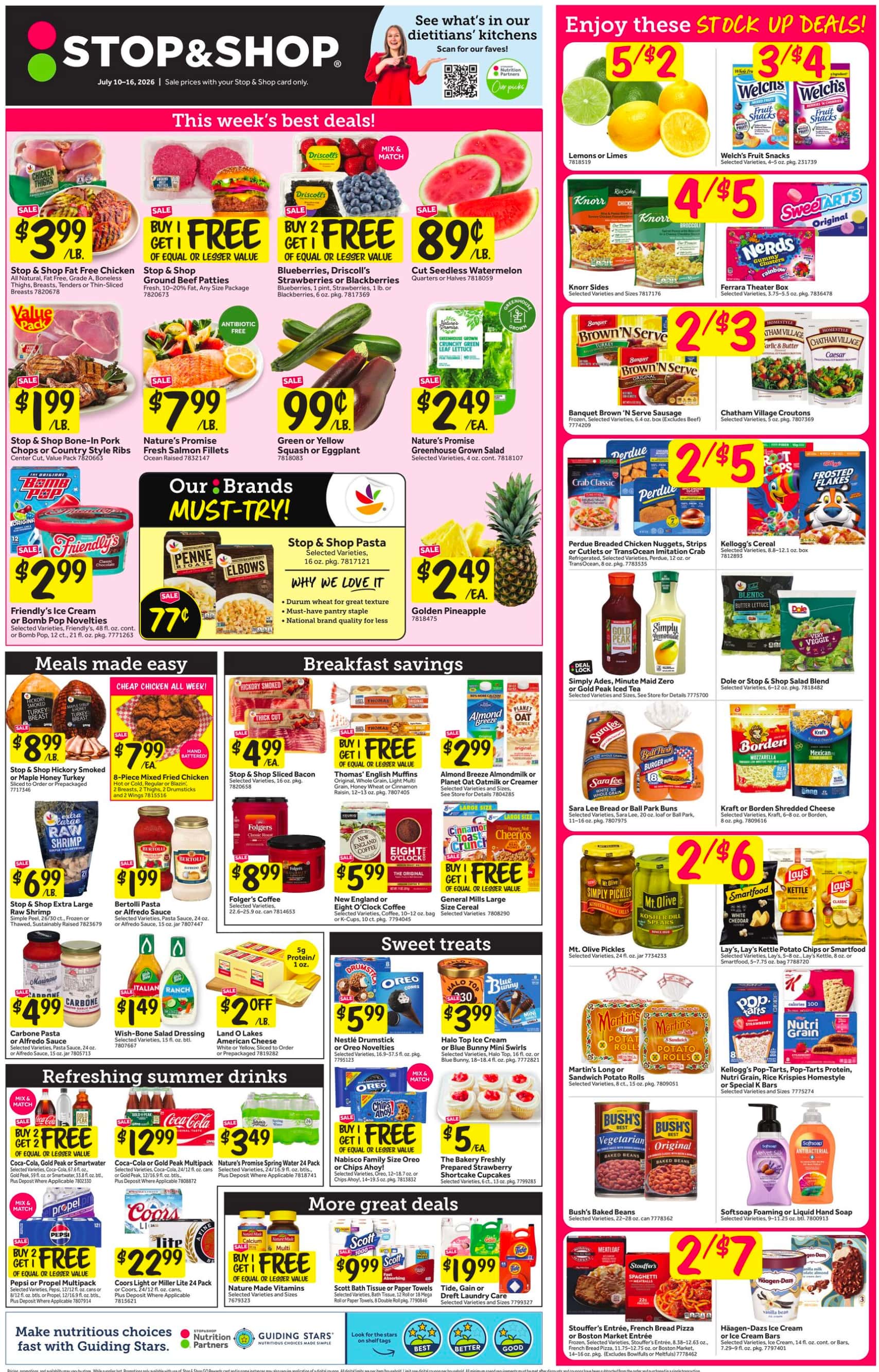 Stop And Shop Weekly Ad July 17 – 23, 2026 - Image 1 July 10 - 16