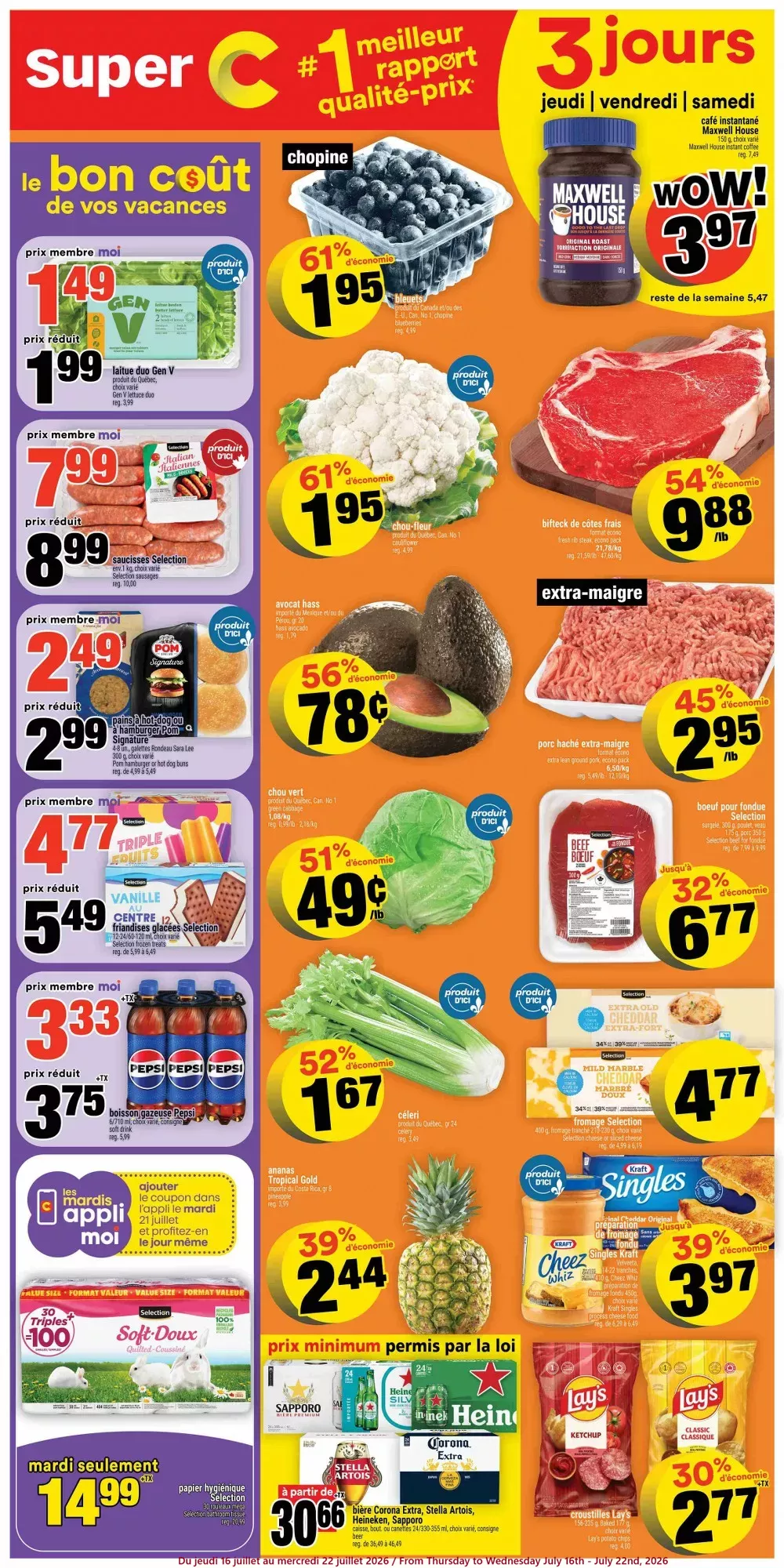 Super C Flyer July 16 – 22, 2026 - Image 1 July 16 - 22