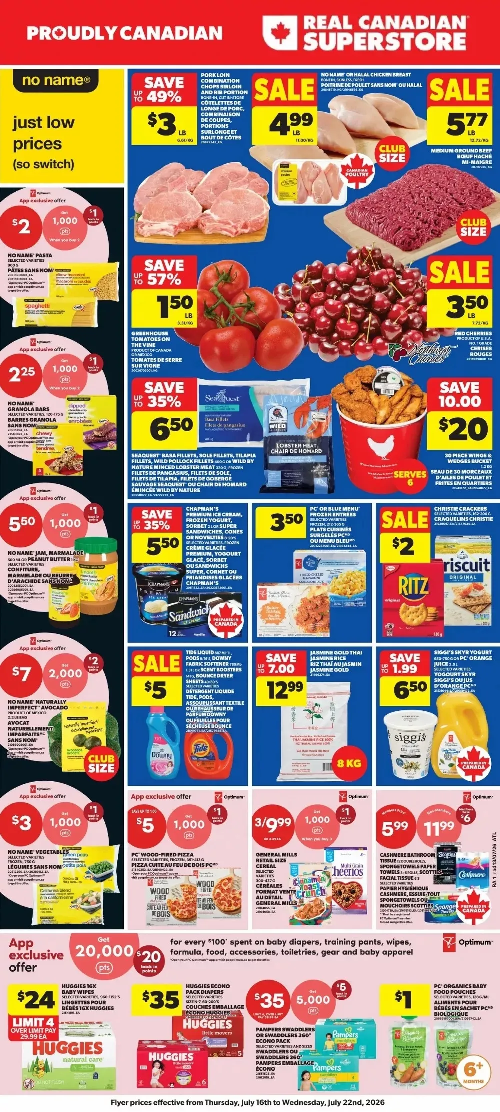 Real Canadian Superstore Flyer July 30 - August 5, 2026 - Image 1 July 16 - 22