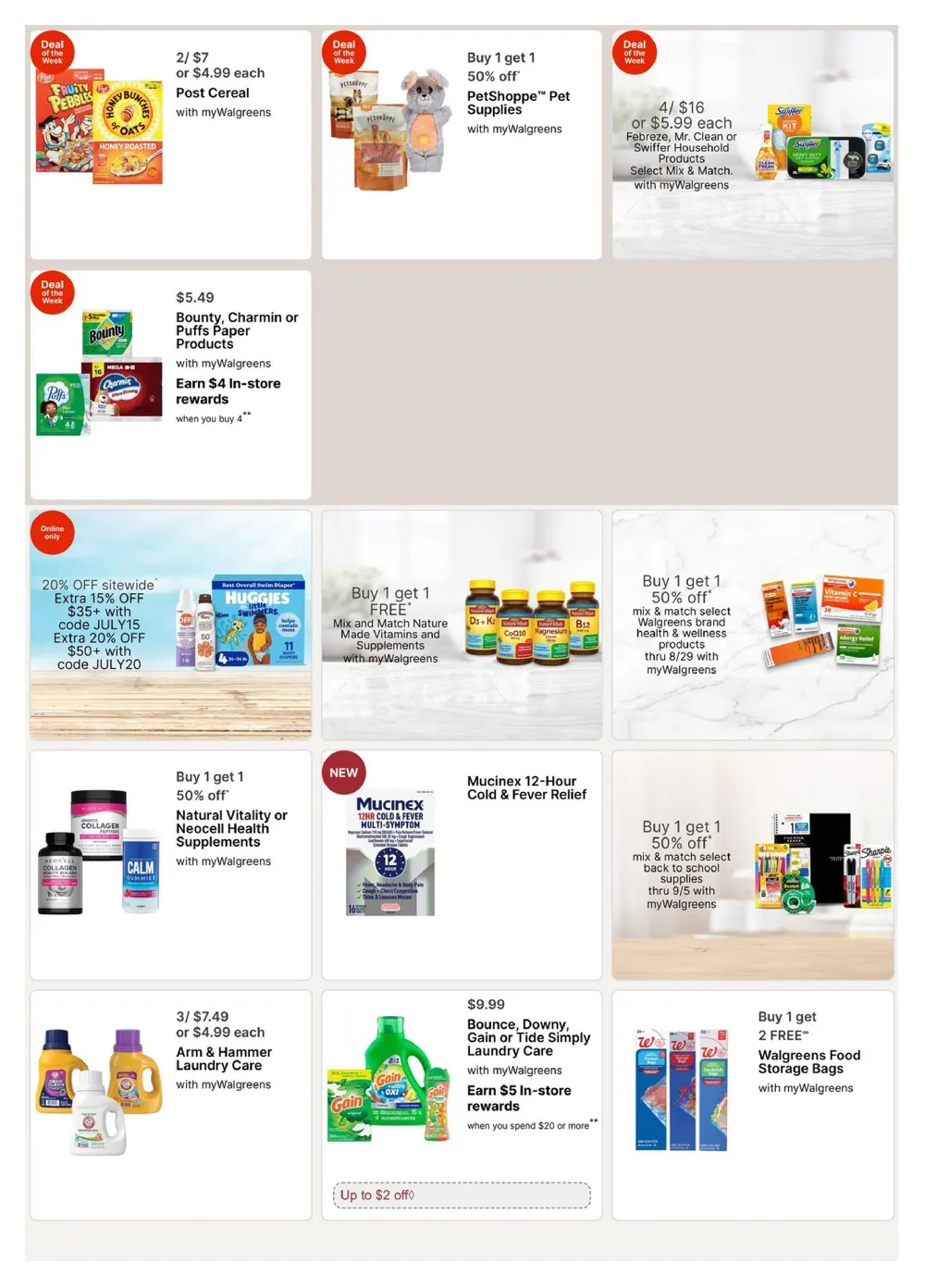 Walgreens Weekly Ad July 26 - August 1, 2026 - Image 2 July 19 - 25