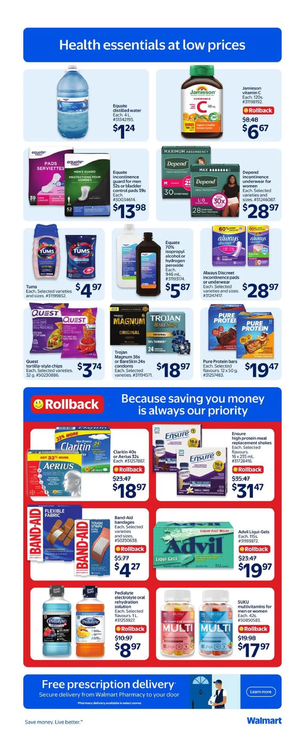 Walmart Flyer July 23 - 29, 2026 - Image 1 July 16 - 22