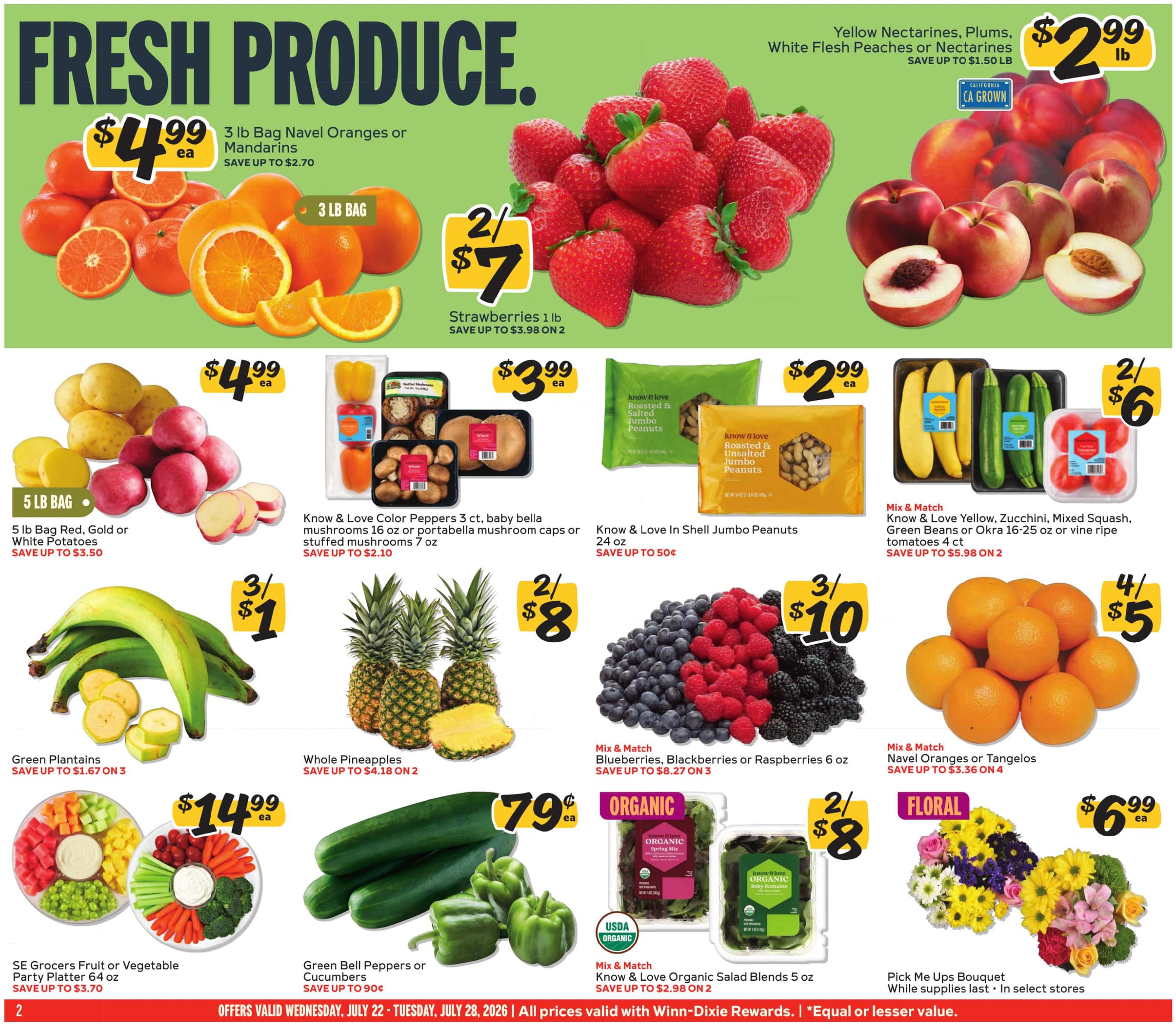 Winn Dixie Weekly Ad Deals July 22 - 28, 2026 - Image 2 July 22 - 28
