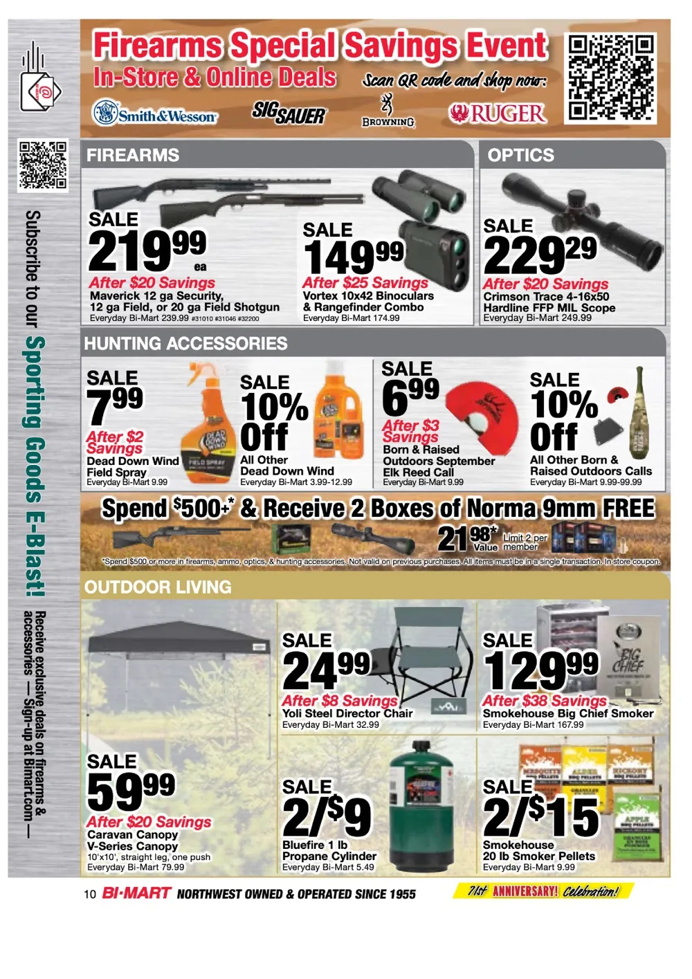 Bi Mart Weekly Ad September 15 - 28, 2026 - Image 1 August 25 - September 14