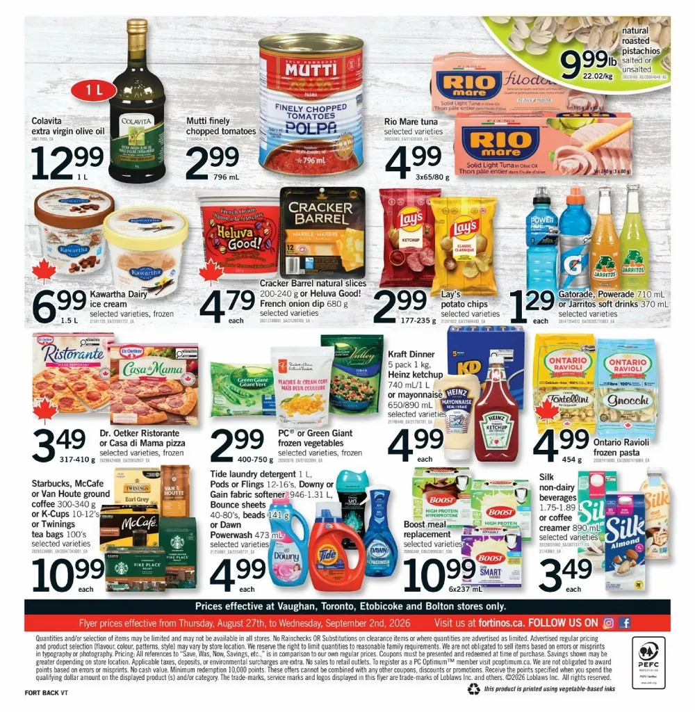 Fortinos Flyer August 27 – September 2, 2026 - Page 2