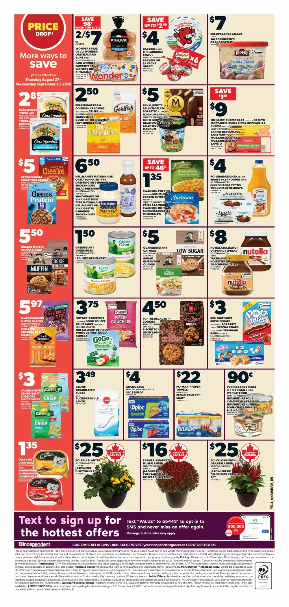 Independent Grocer Flyer August 27 – September 2, 2026 - Page 2