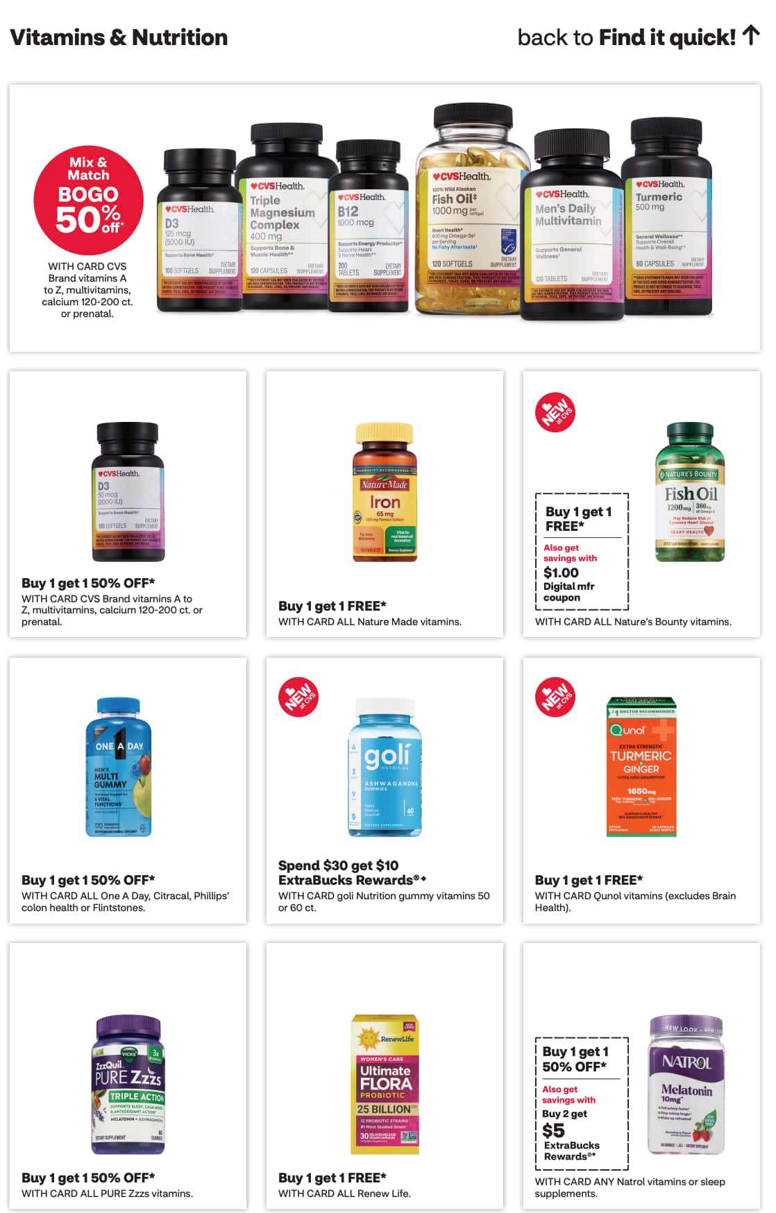 Cvs Weekly Ad Deals October 18 - 24, 2026 - Image 1 October 4 - 10