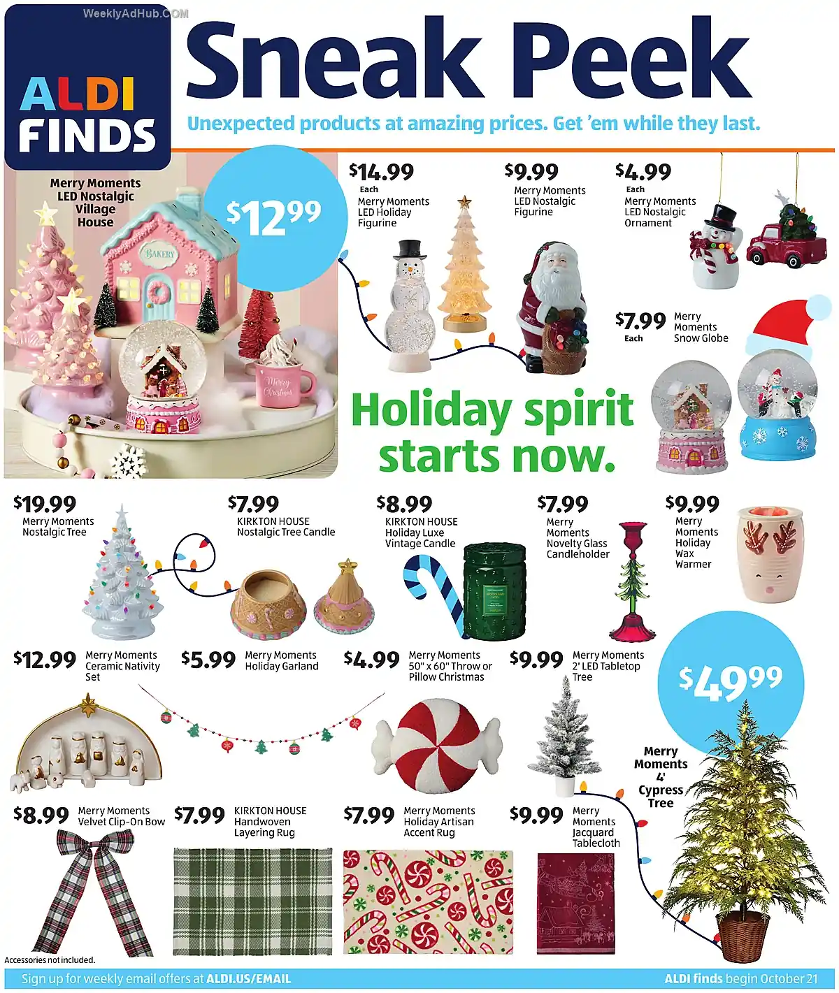 Aldi Weekly Ad Deals October 21 - 27, 2026 - Image 1 October 21 - 27