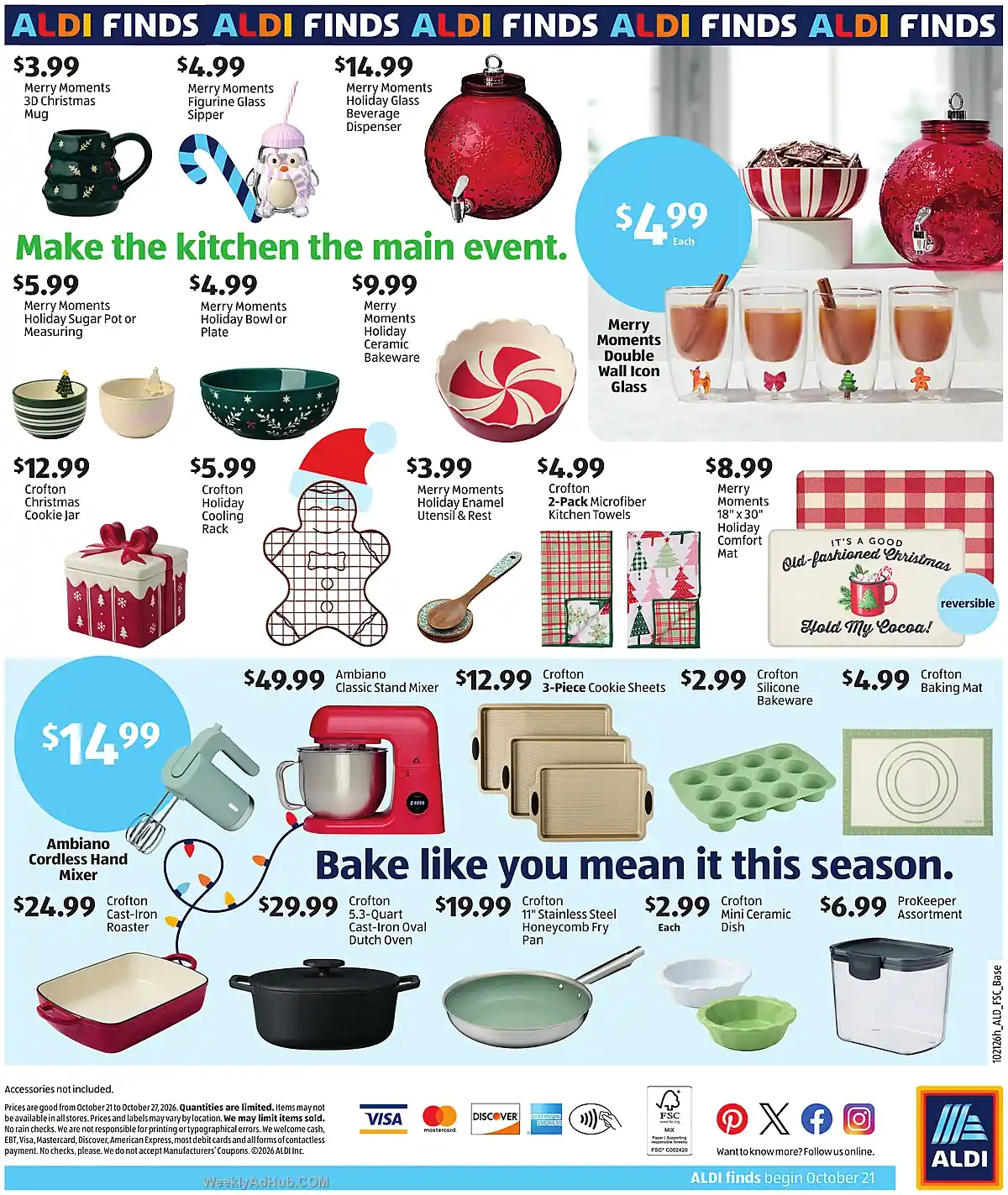 Aldi Weekly Ad Deals October 21 - 27, 2026 - Image 2 October 21 - 27