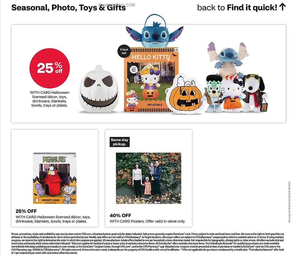 Cvs Weekly Ad Deals October 18 - 24, 2026 - Image 1 October 18 - 24