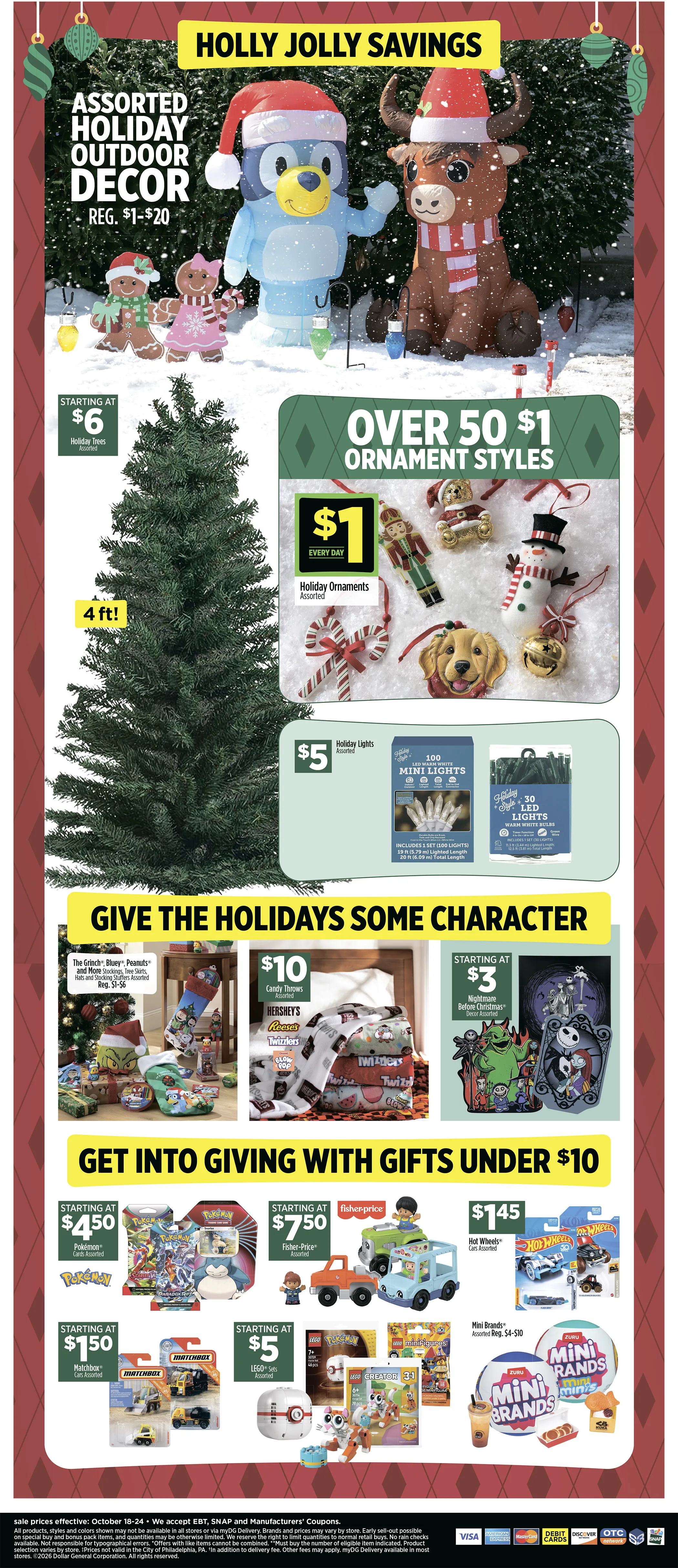Dollar General Weekly Ad Deals October 18 - 24, 2026 - Image 1 October 18 - 24