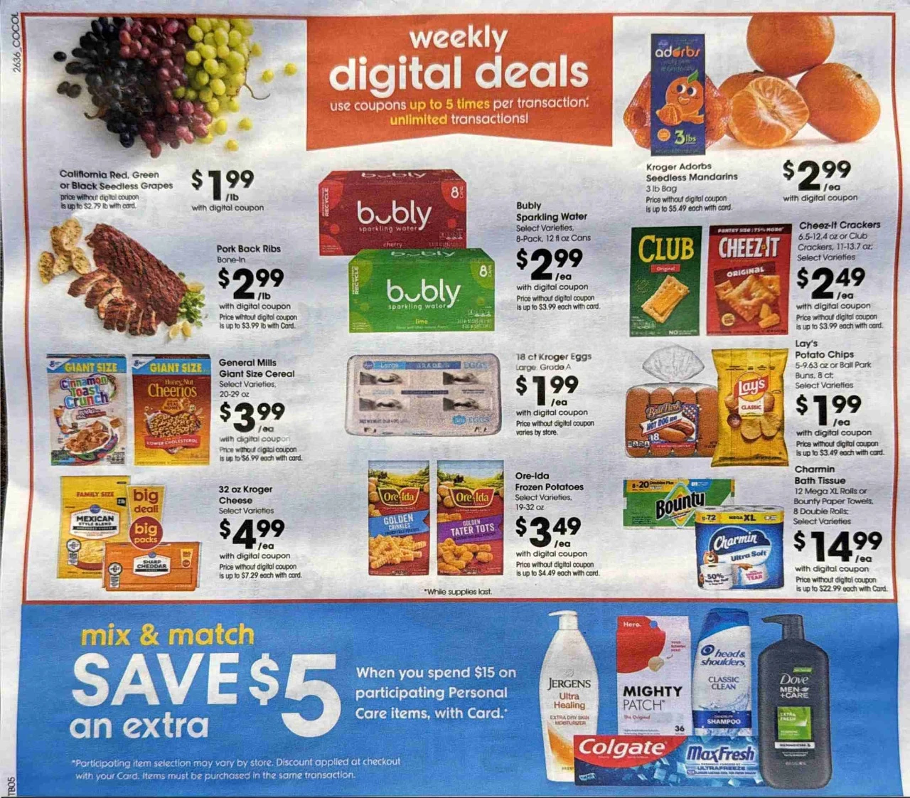 Kroger Coupons &Amp; Latest Savings Guide - Image 2 October 7 - 13