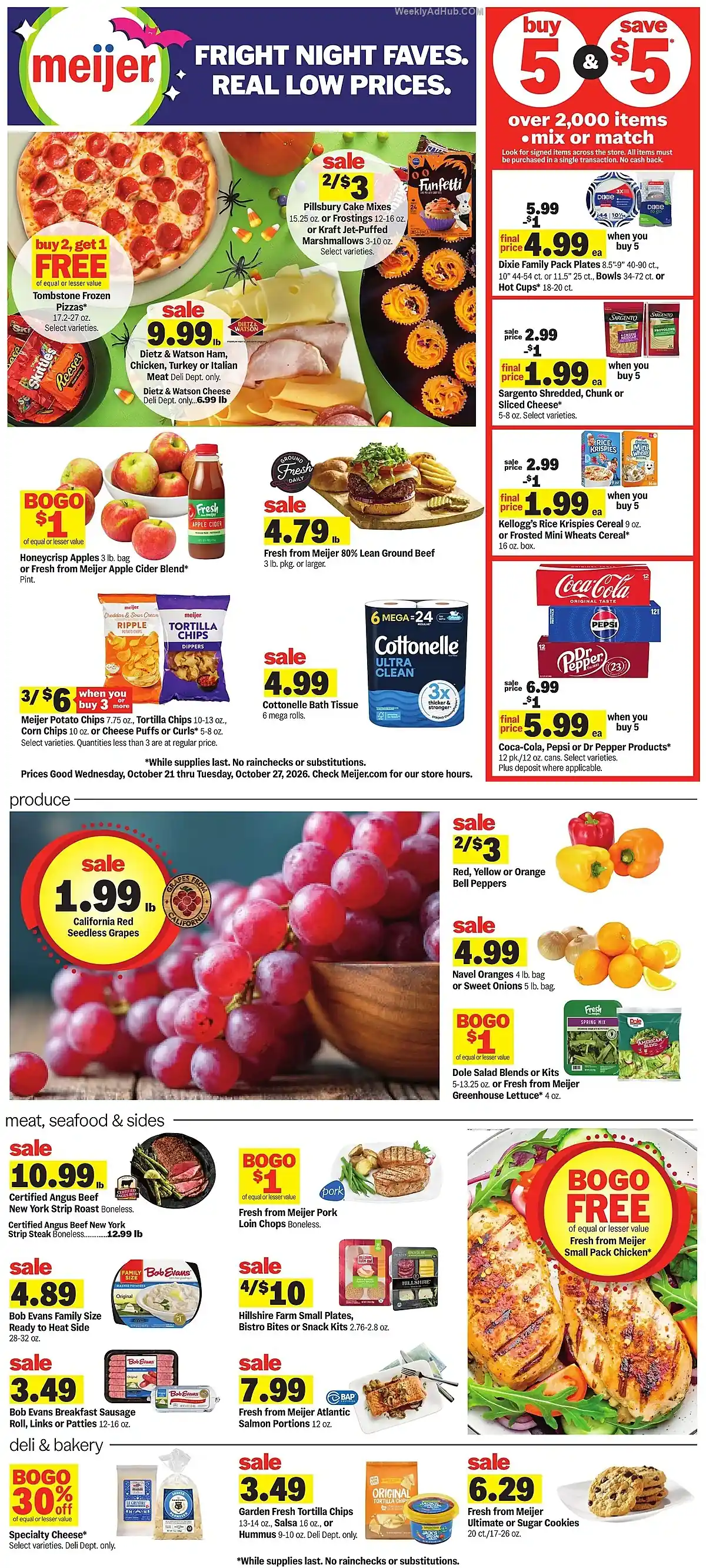 Meijer Weekly Ad Deals October 21 - 27, 2026 - Image 1 October 21 - 27