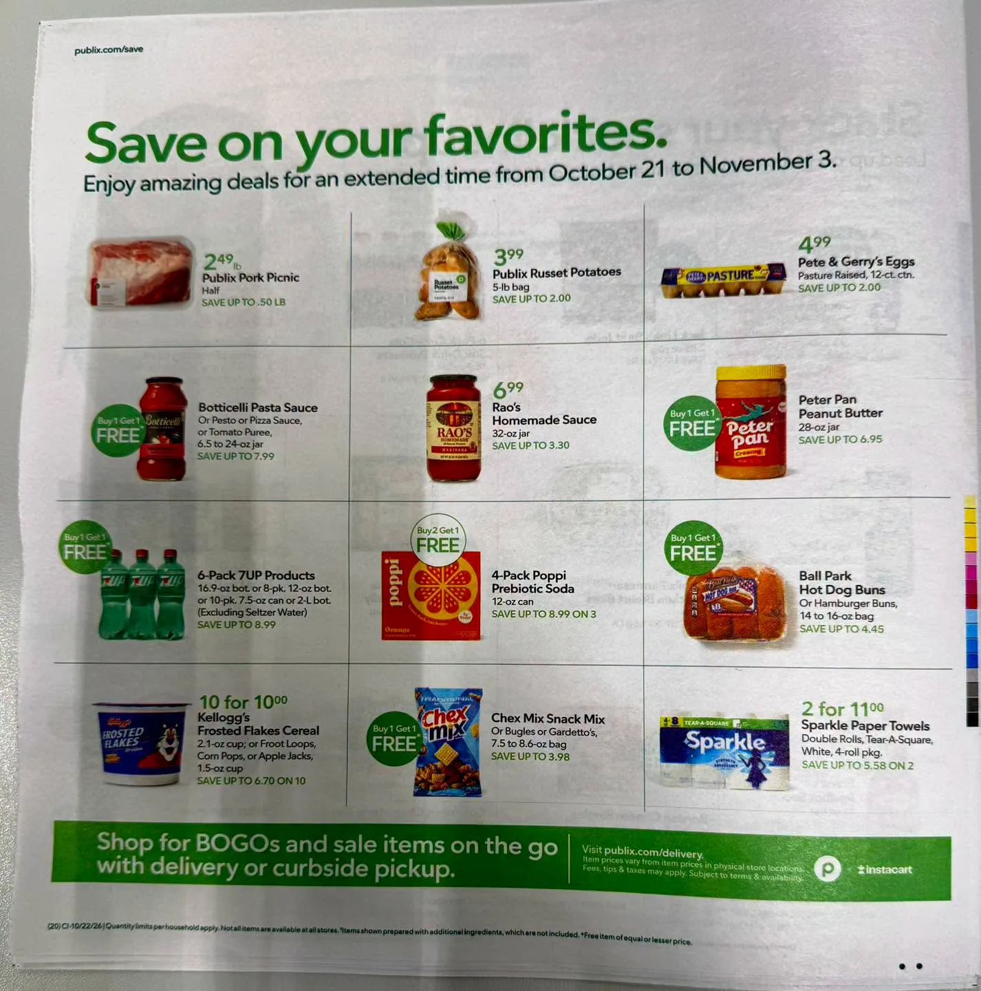 Publix Weekly Ad Deals October 21 - 27, 2026 - Image 2 October 21 - 27