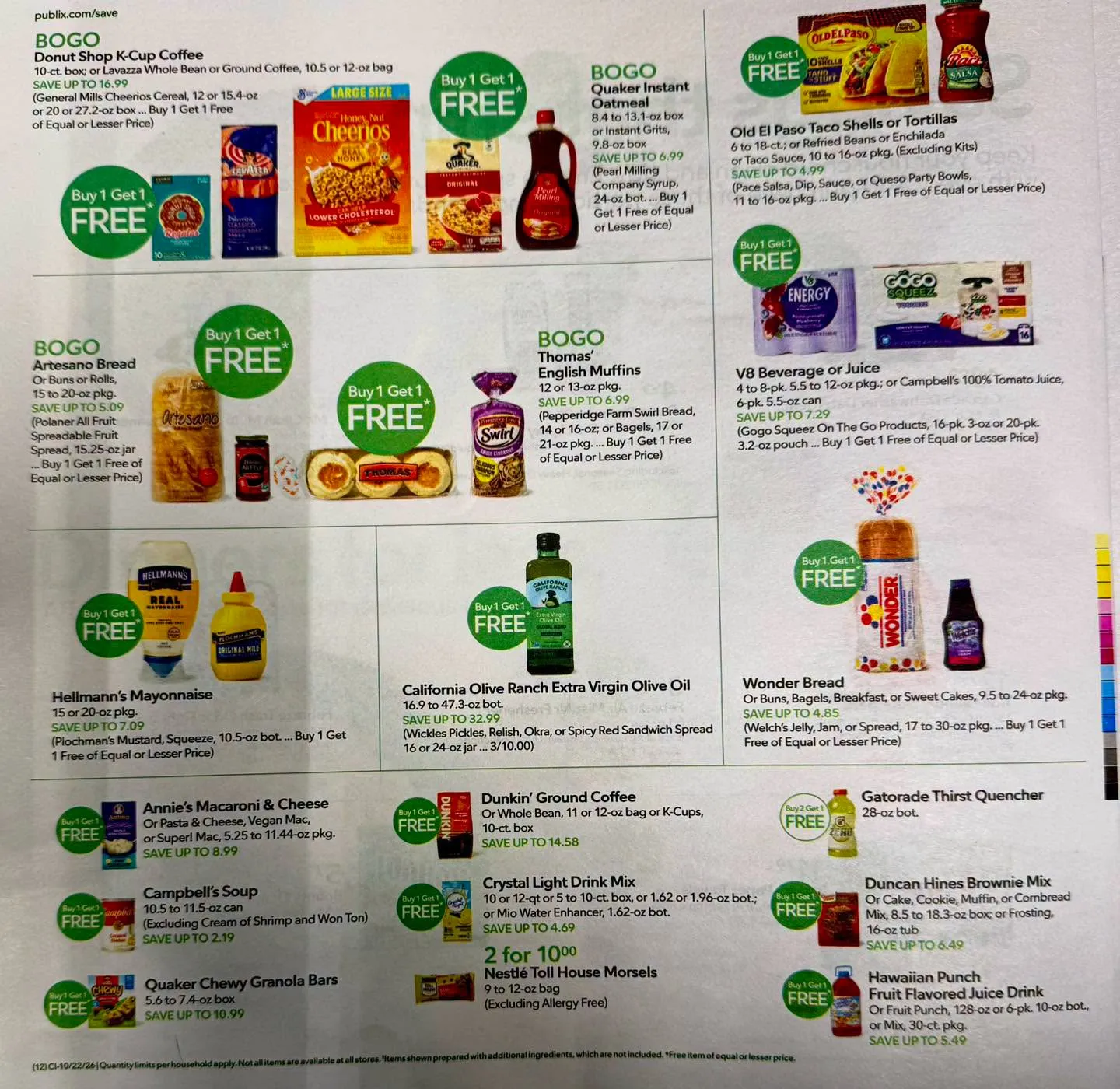 Publix Weekly Ad Deals October 21 - 27, 2026 - Image 1 October 21 - 27